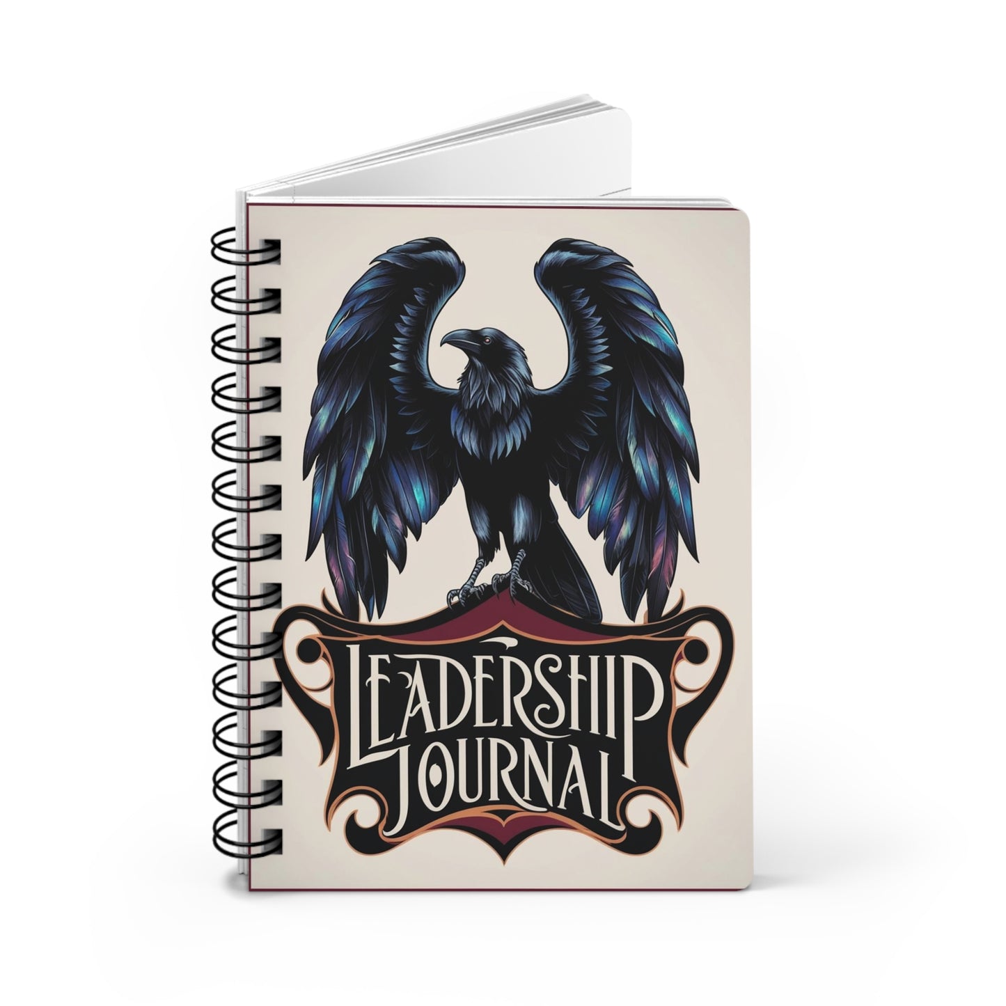 Triumphant Raven | Spiral Bound Journal