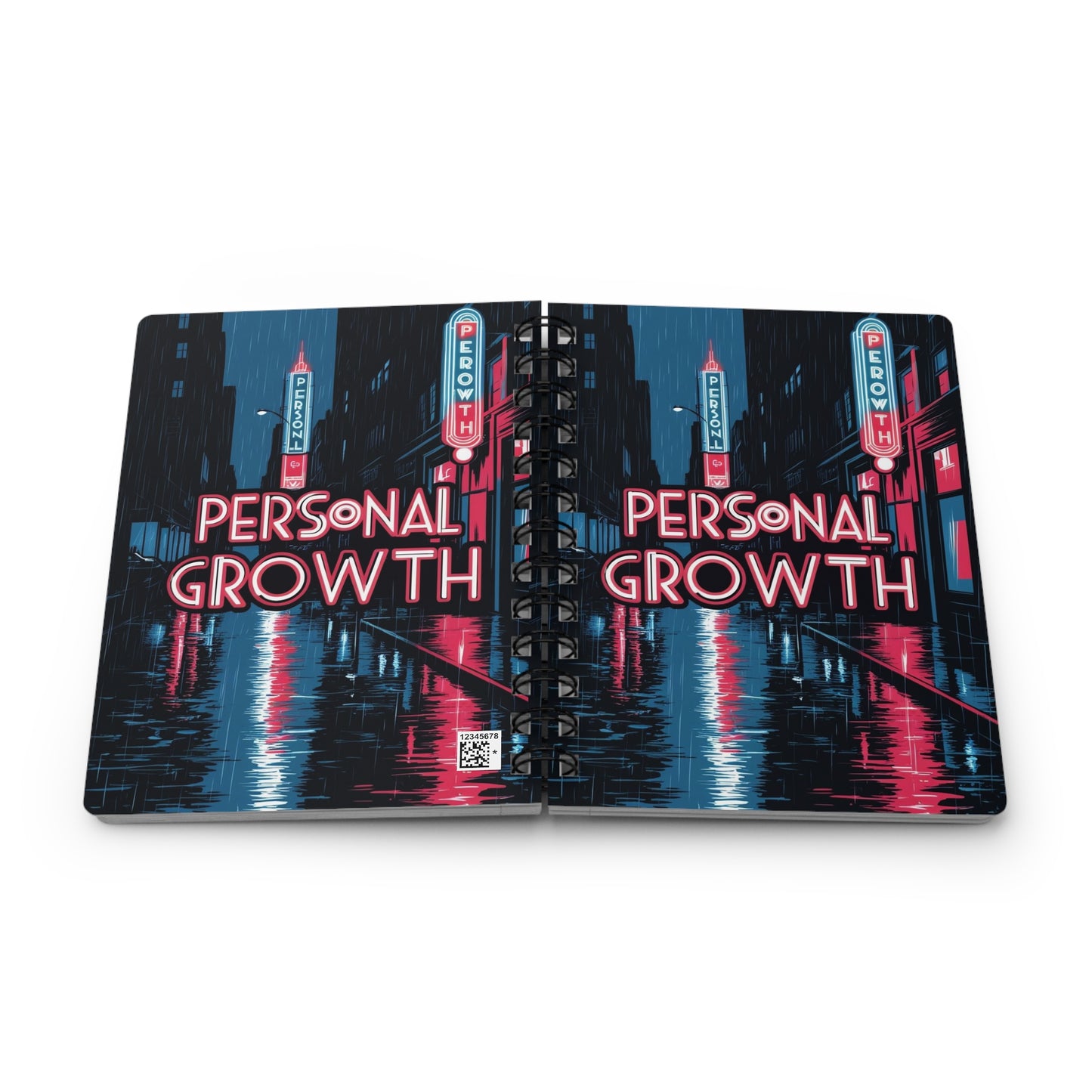 Neon Halo | Spiral Bound Journal