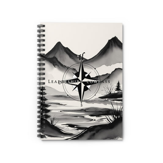 Nature's Embrace Unfolds | Spiral Notebook - Ruled Line