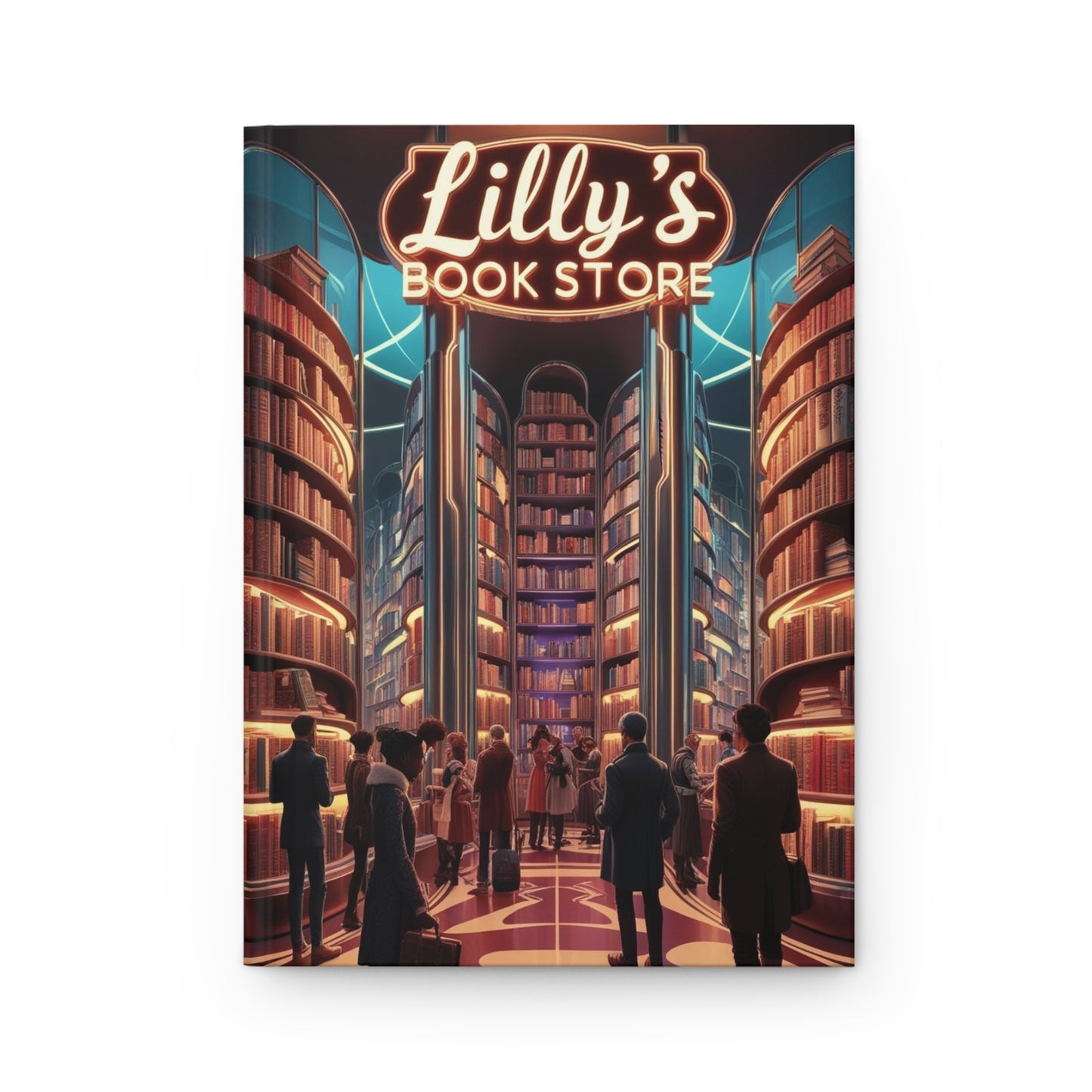They Felt Intrigued | Hardcover Journal Matte