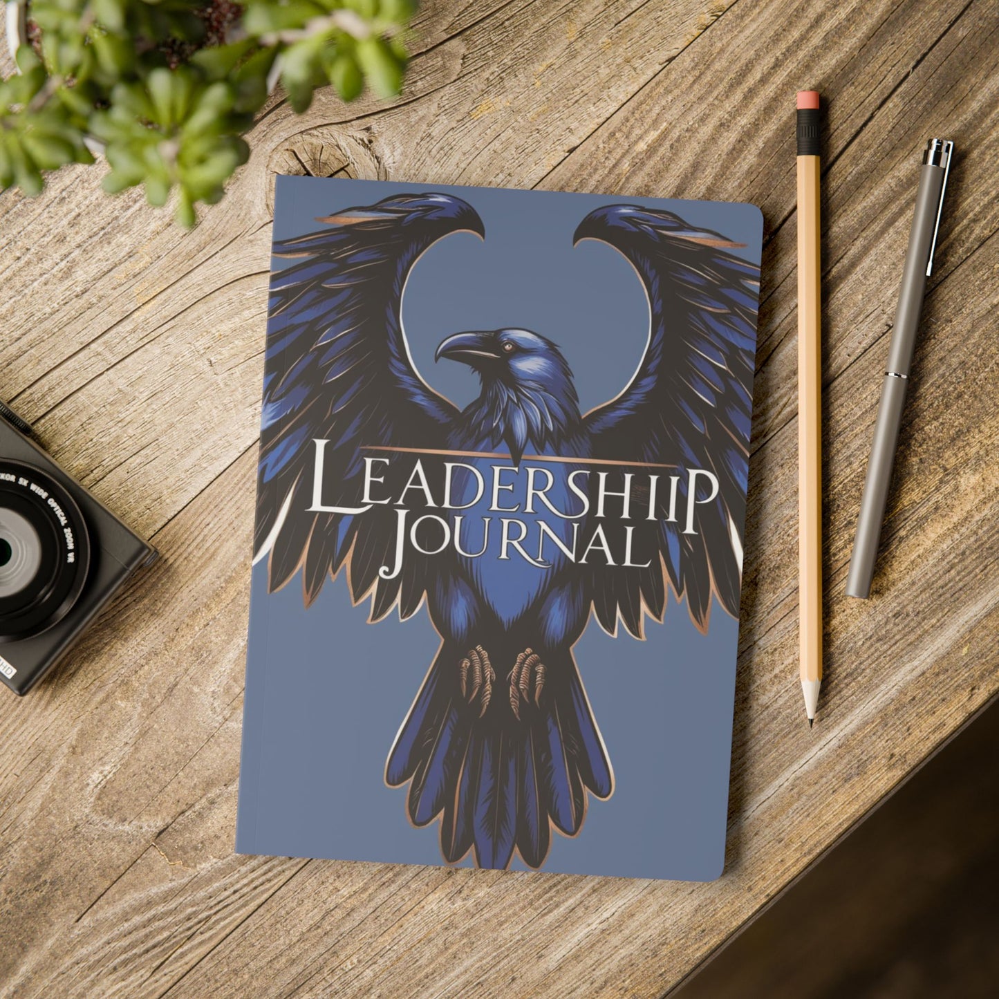 Blue Raven | Softcover Journal (with Inside Prints)
