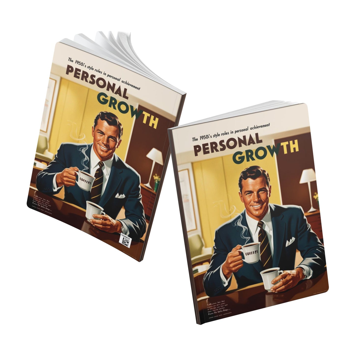 You, Too, Can Double Fist Coffee | Softcover Journal (with Inside Prints)