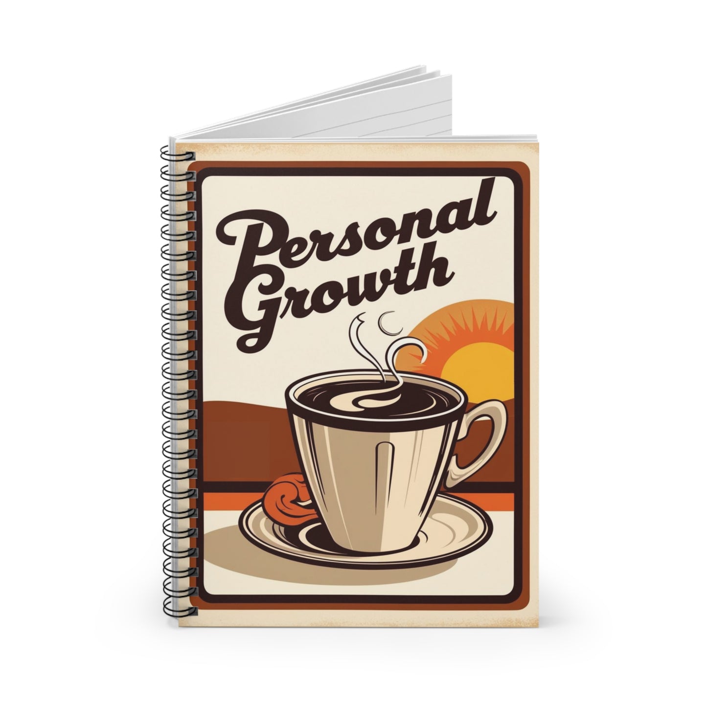 The Sun Always Shines in Maplewood | Spiral Notebook - Ruled Line