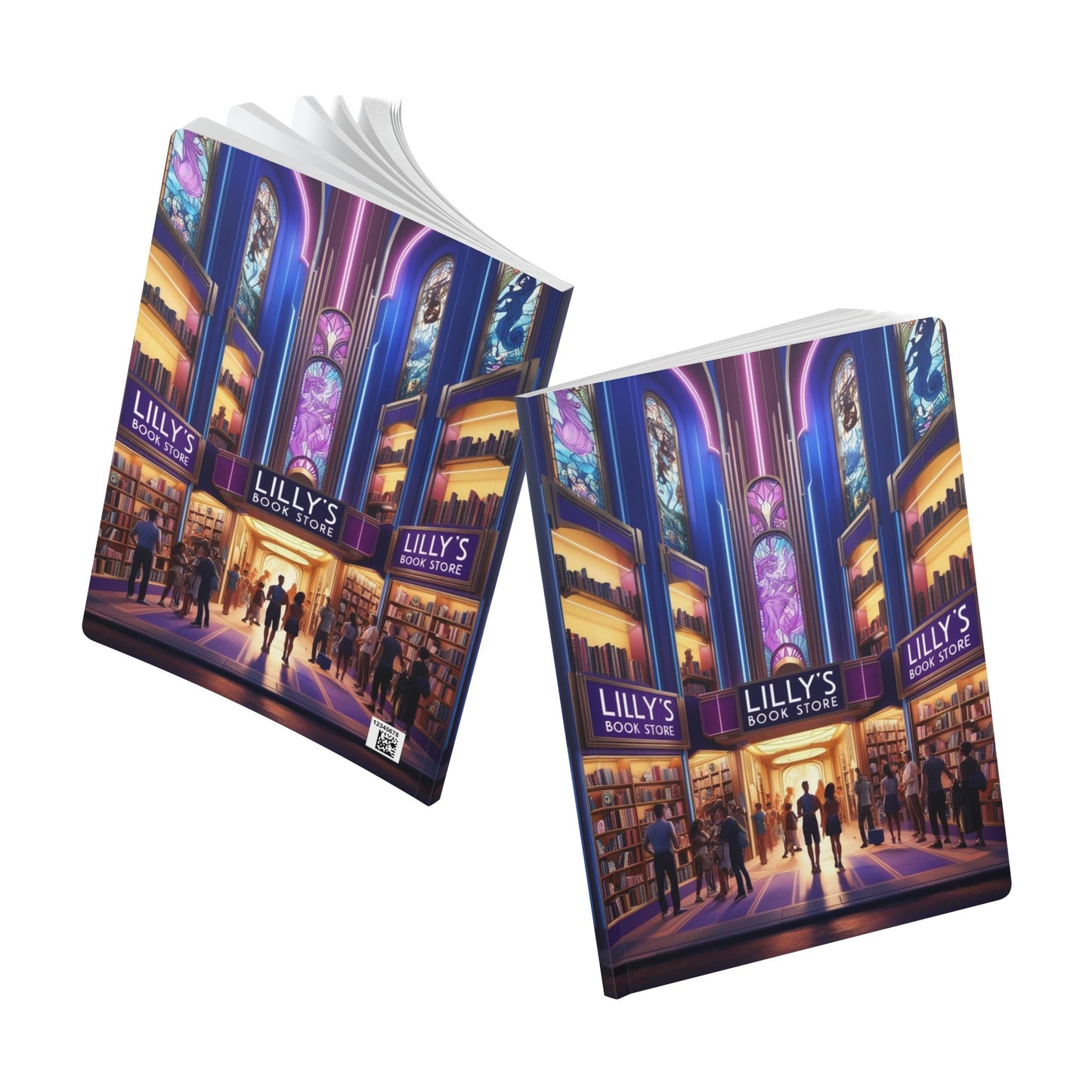 Synth Coffee | Softcover Journal (with Inside Prints)