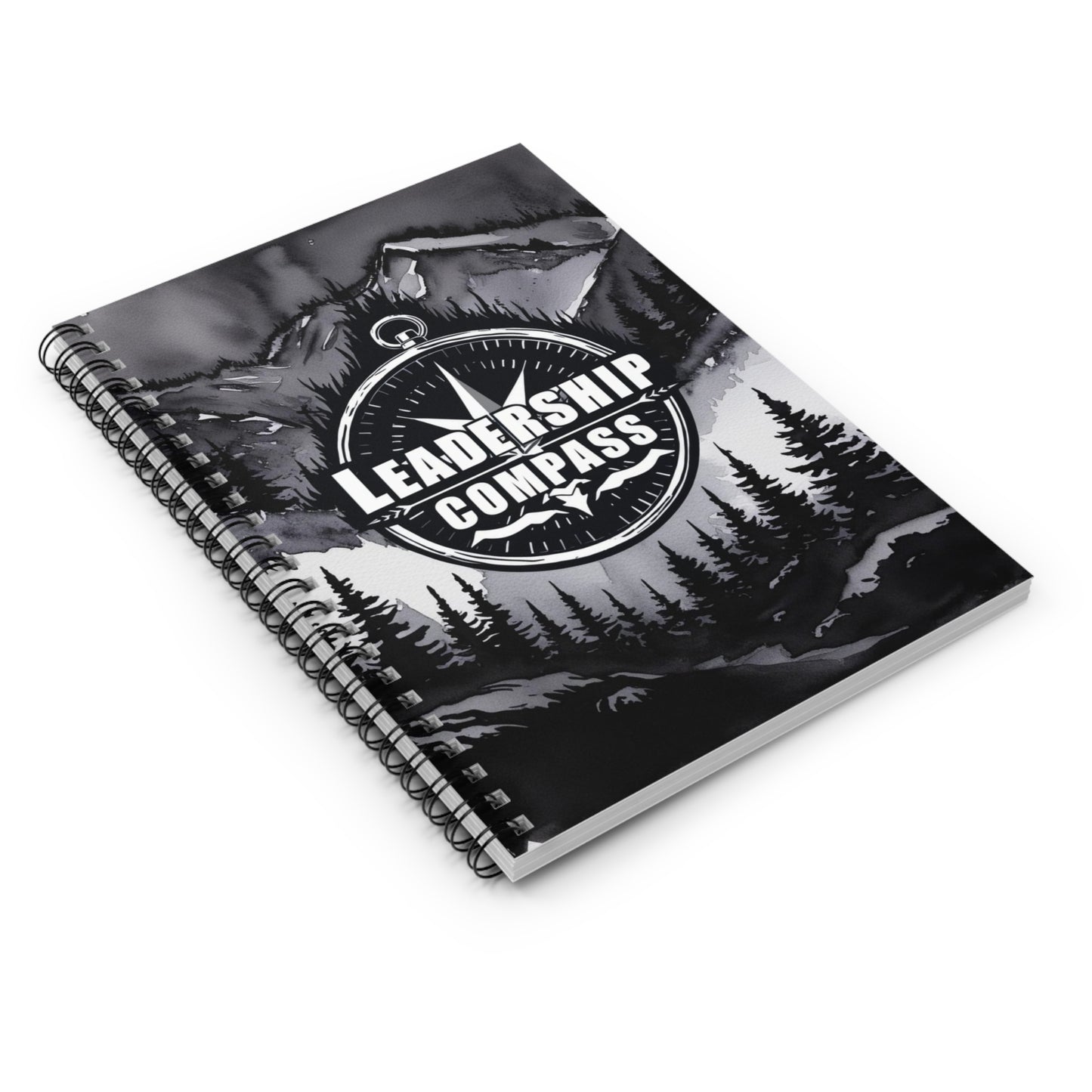 Lost in the Mountains | Spiral Notebook - Ruled Line