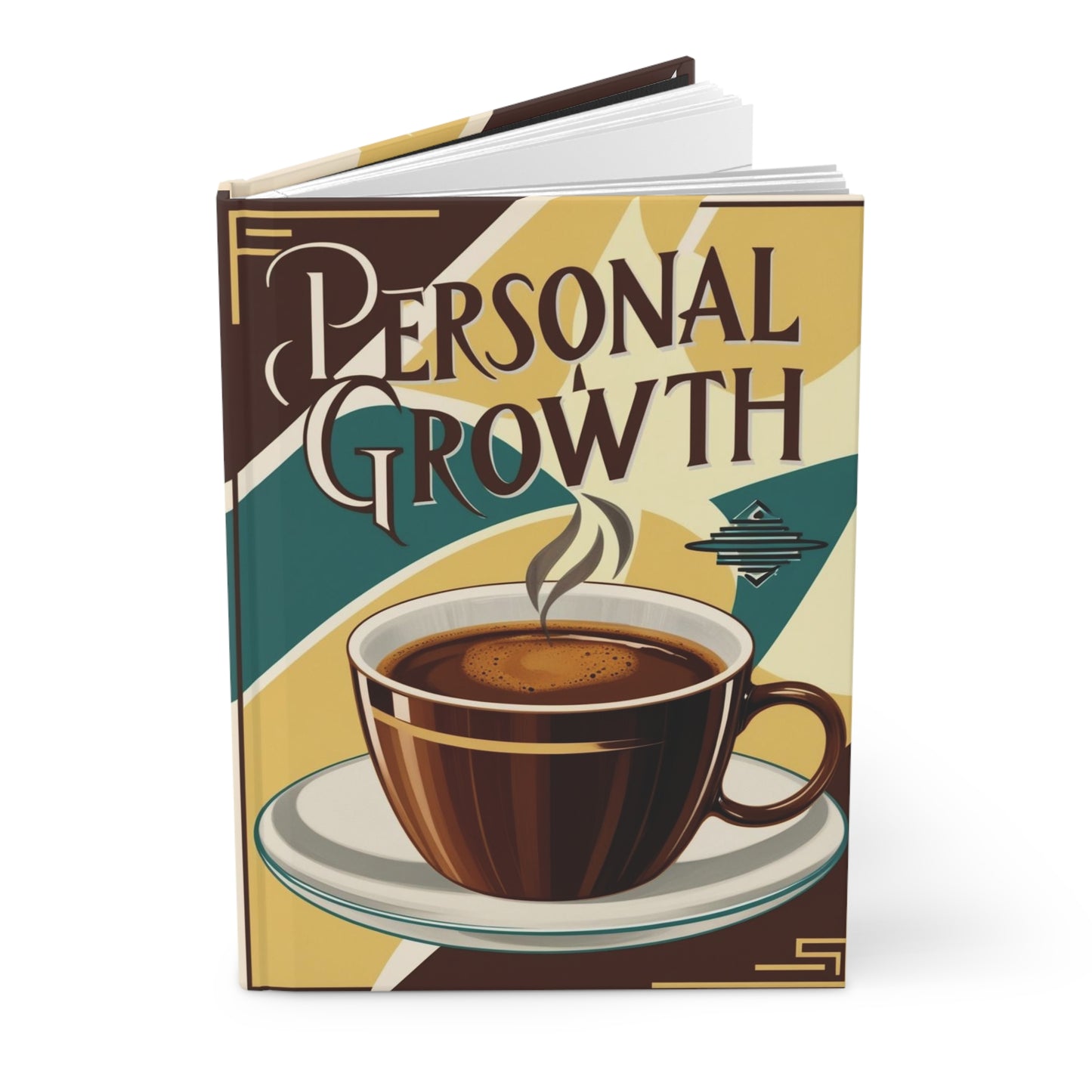 Now With More Caffeine | Hardcover Journal Matte