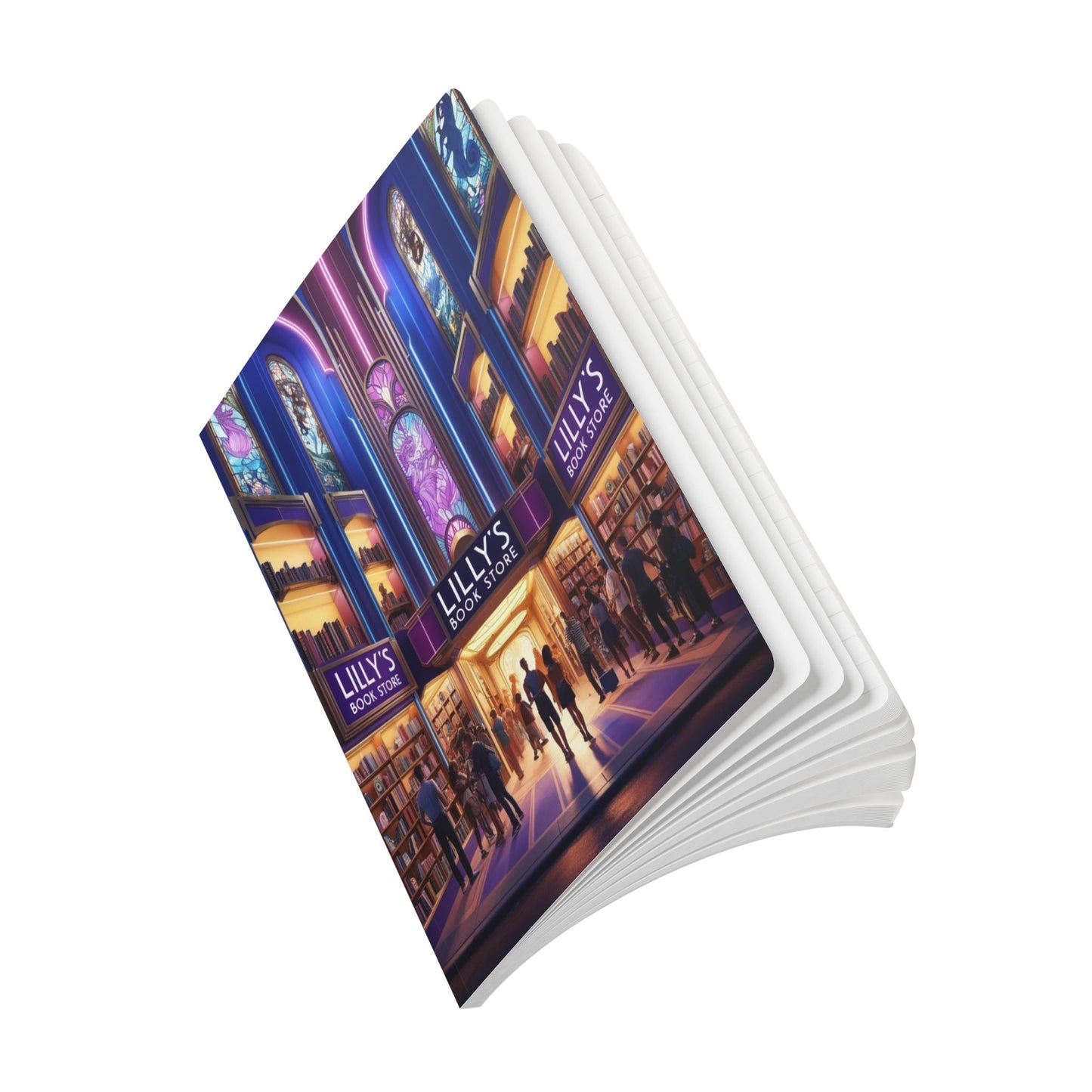 Synth Coffee | Softcover Journal (with Inside Prints)