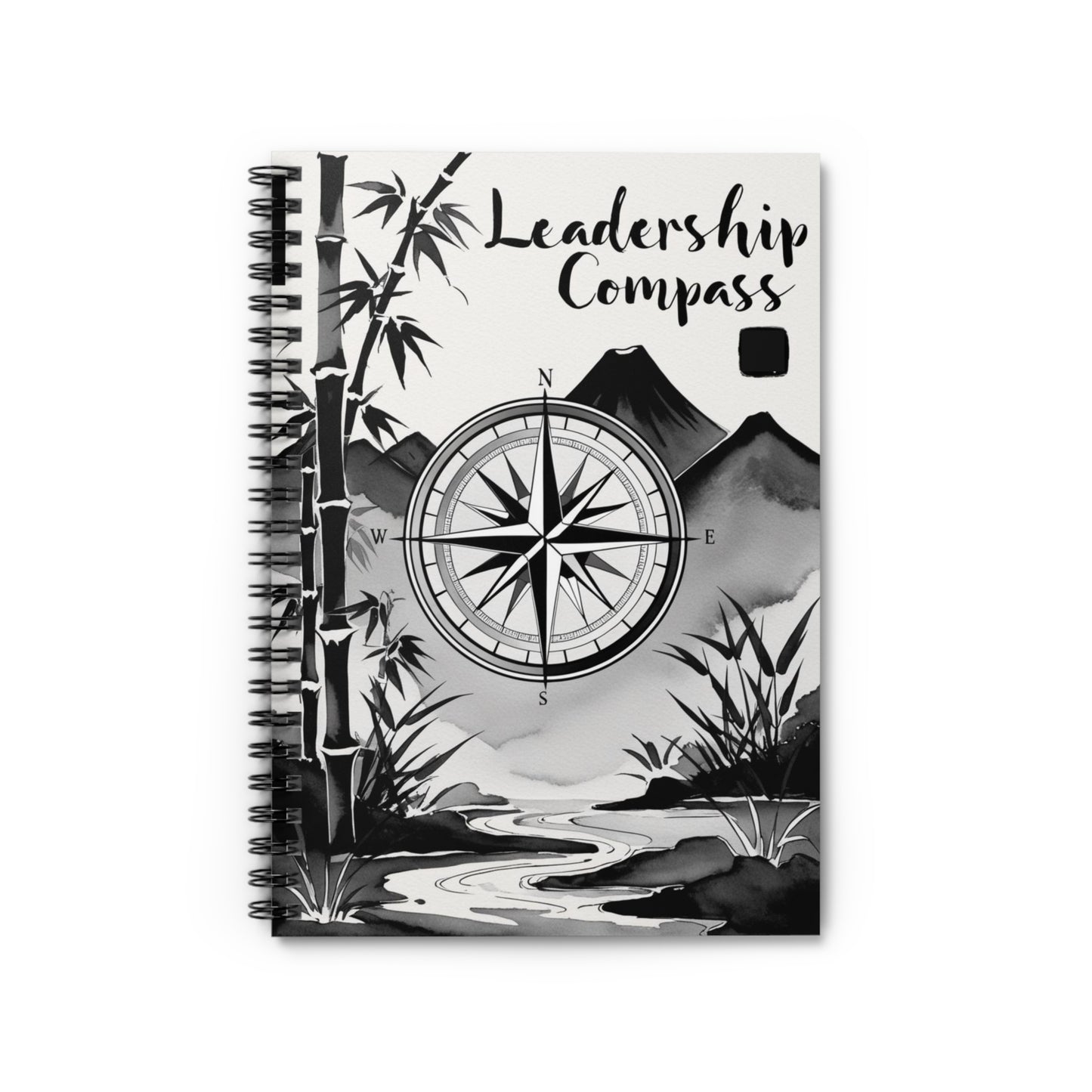 Stories Dance on Paper's Skin | Spiral Notebook - Ruled Line