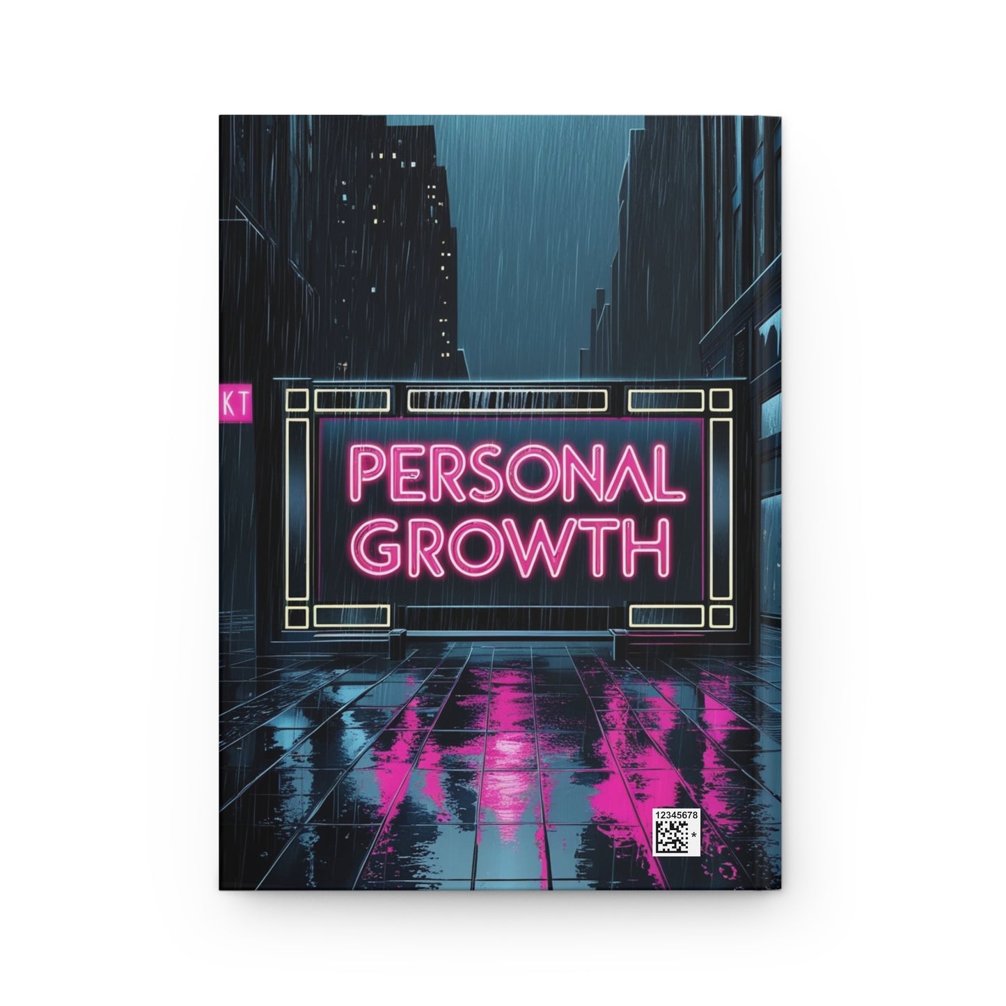 Bathed in Neon | Hardcover Journal Matte