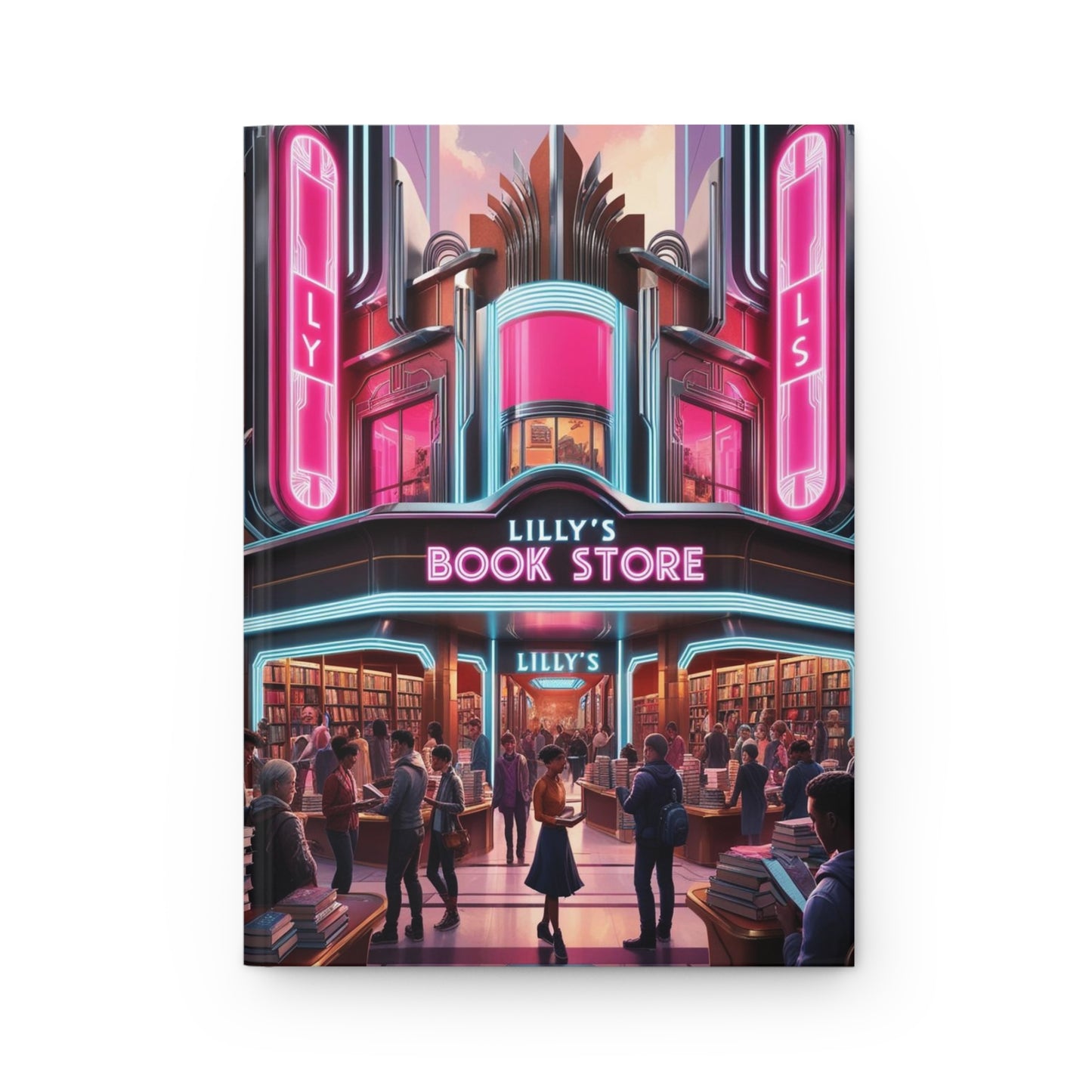 Chaotic Dance of Progress | Hardcover Journal Matte