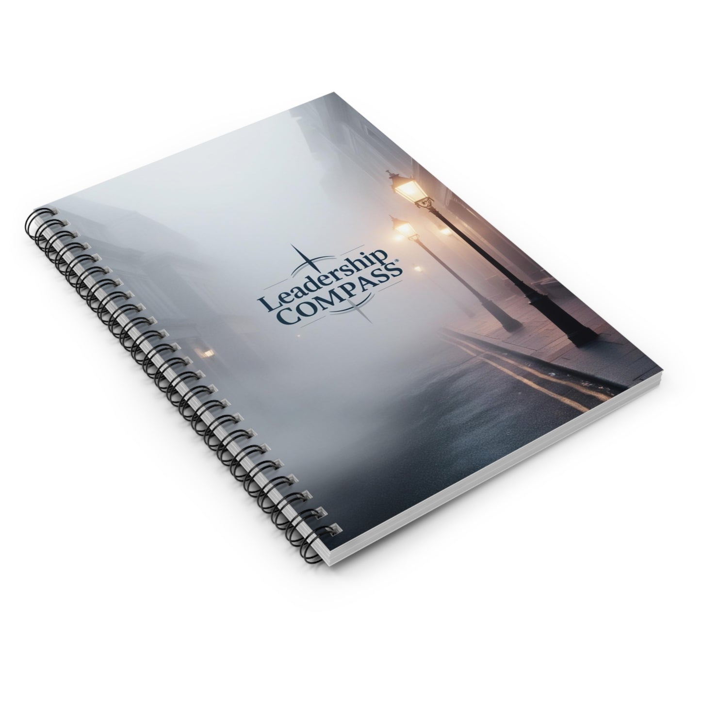 He Kissed Me Then Disappeared | Spiral Notebook - Ruled Line