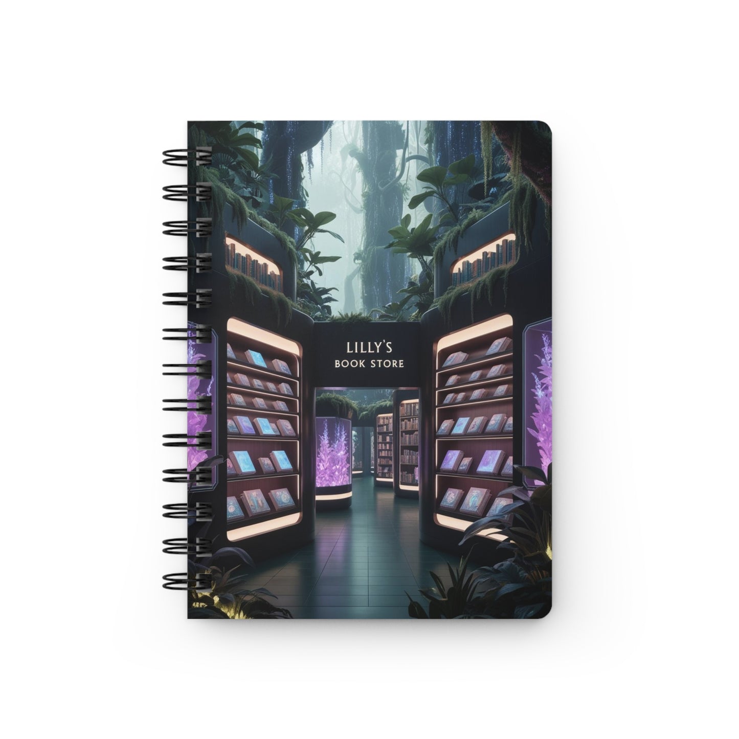 Gentle Rain in the Forest | Spiral Bound Journal