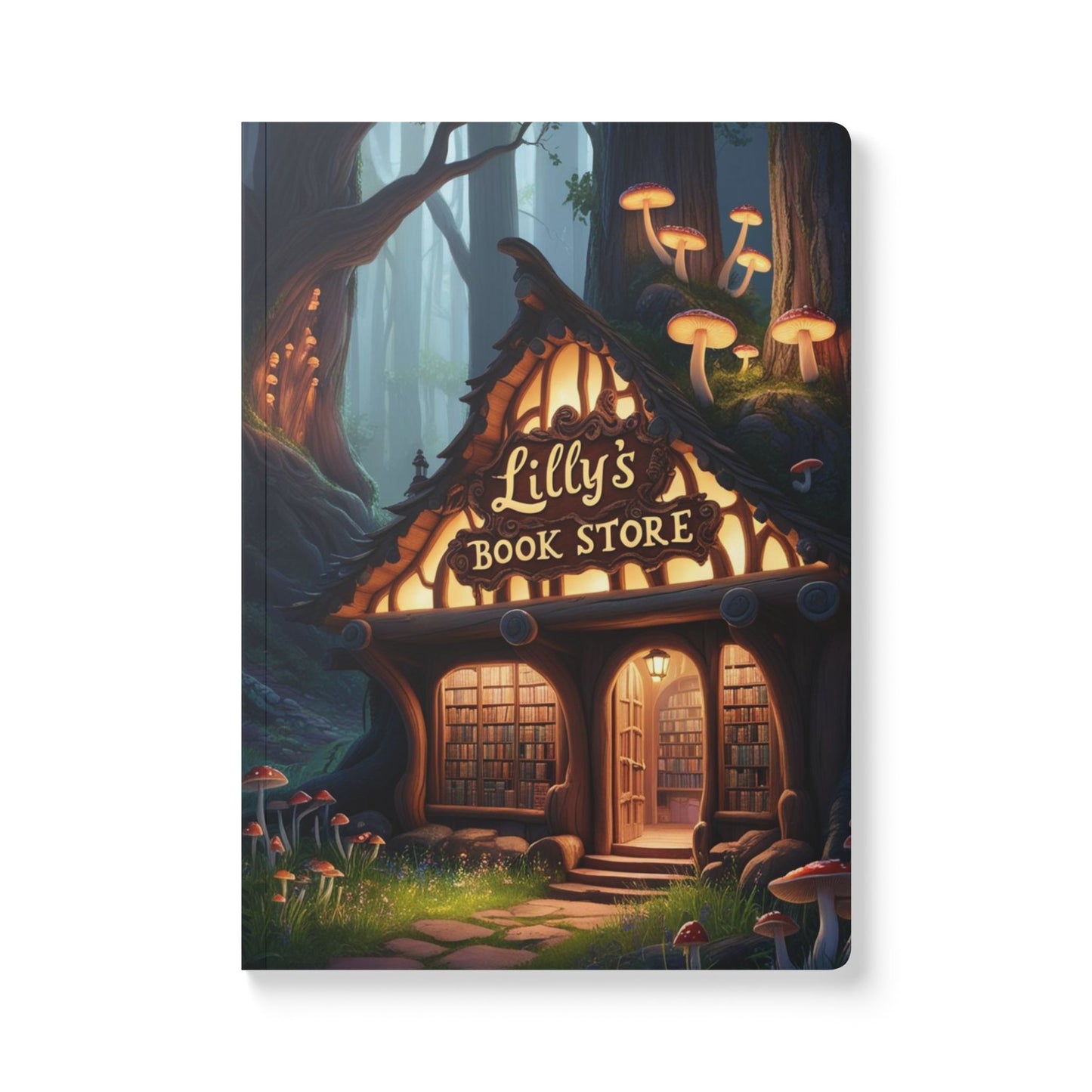 Enchanting Mushrooms | Softcover Journal (with Inside Prints)