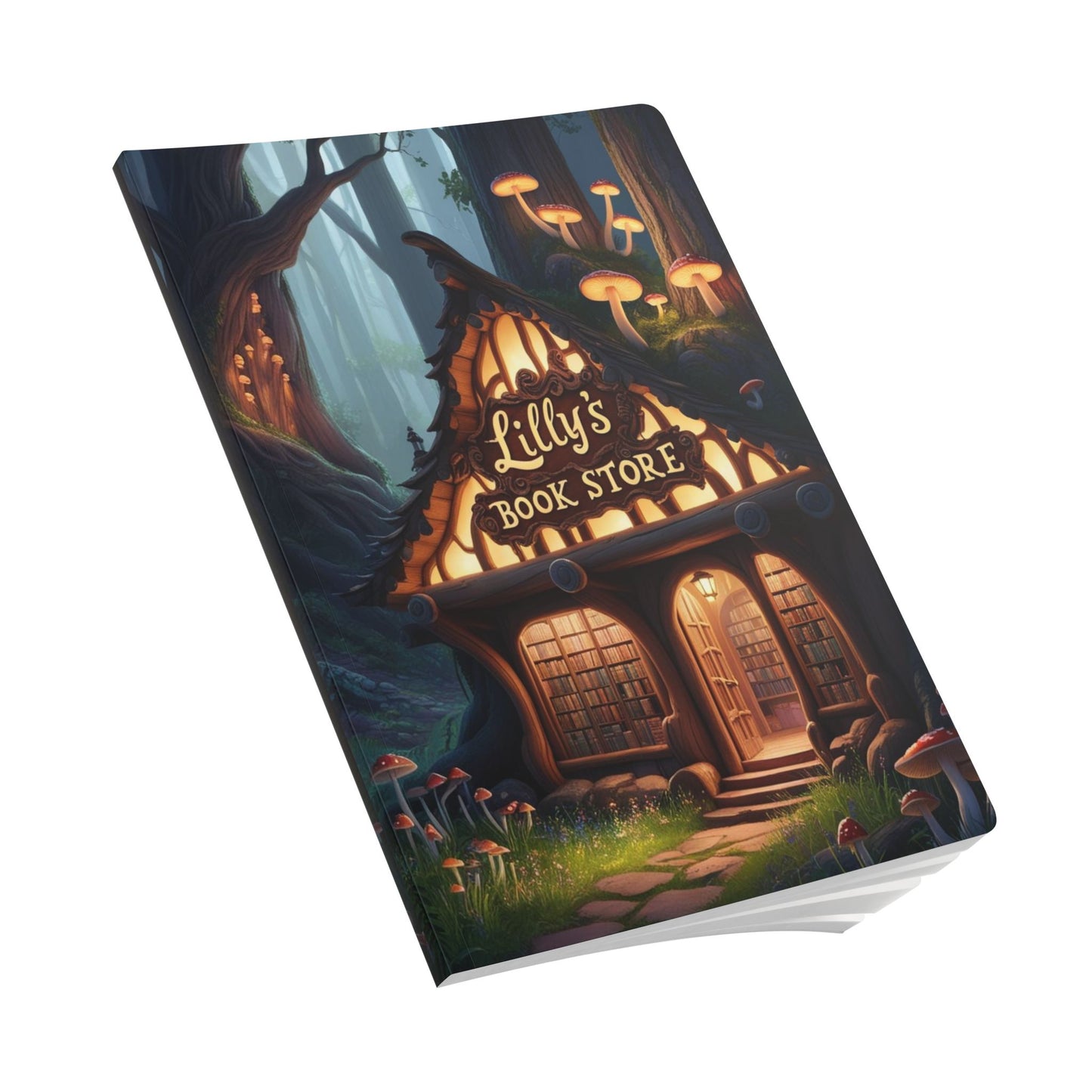 Enchanting Mushrooms | Softcover Journal (with Inside Prints)