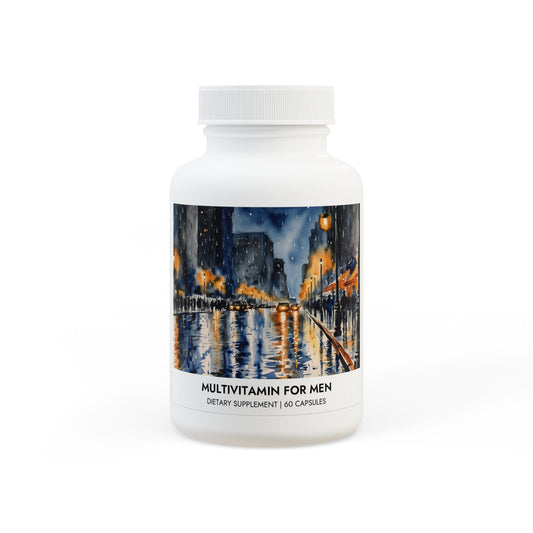 Multivitamin for Men Supplement (60 Capsules) | Weary Night Collection