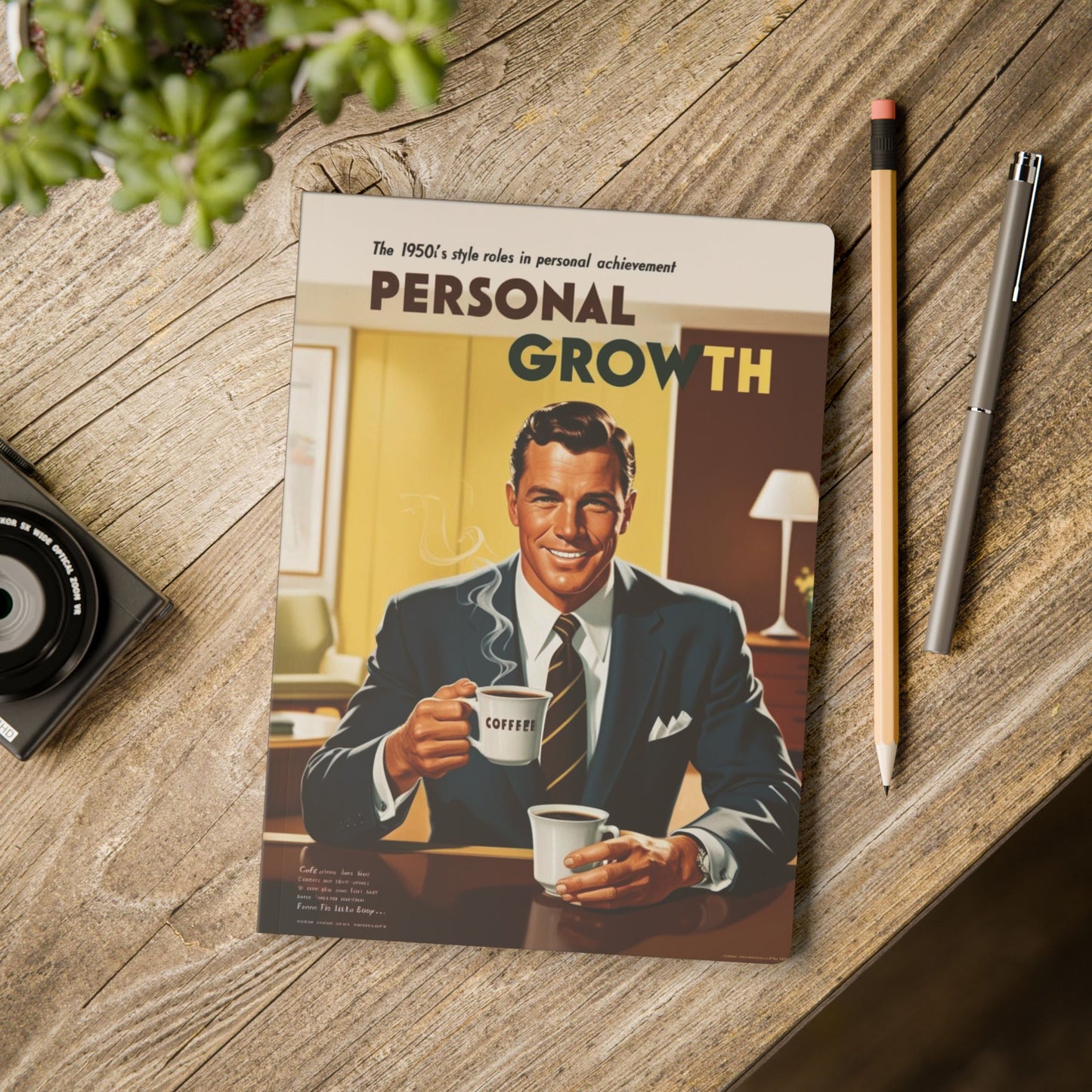You, Too, Can Double Fist Coffee | Softcover Journal (with Inside Prints)