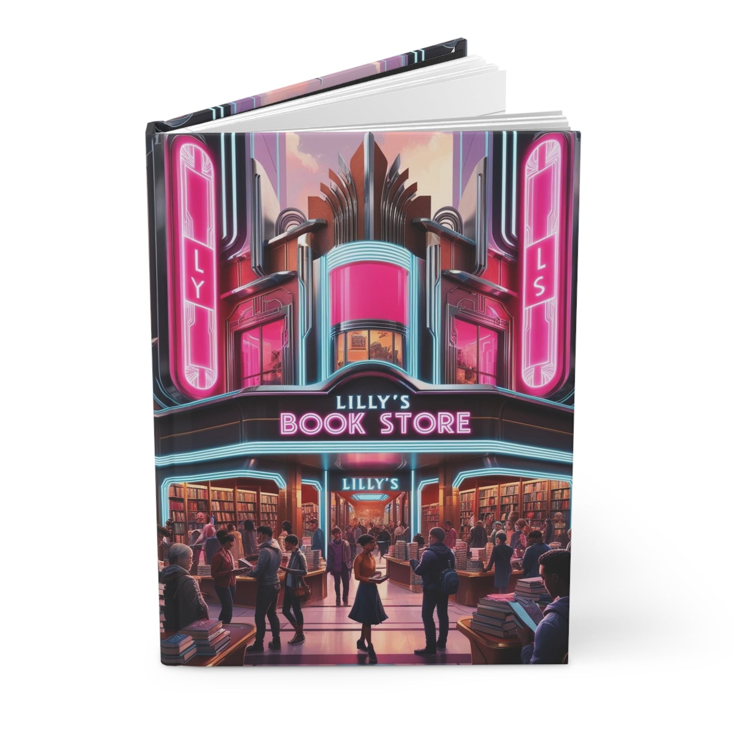Chaotic Dance of Progress | Hardcover Journal Matte
