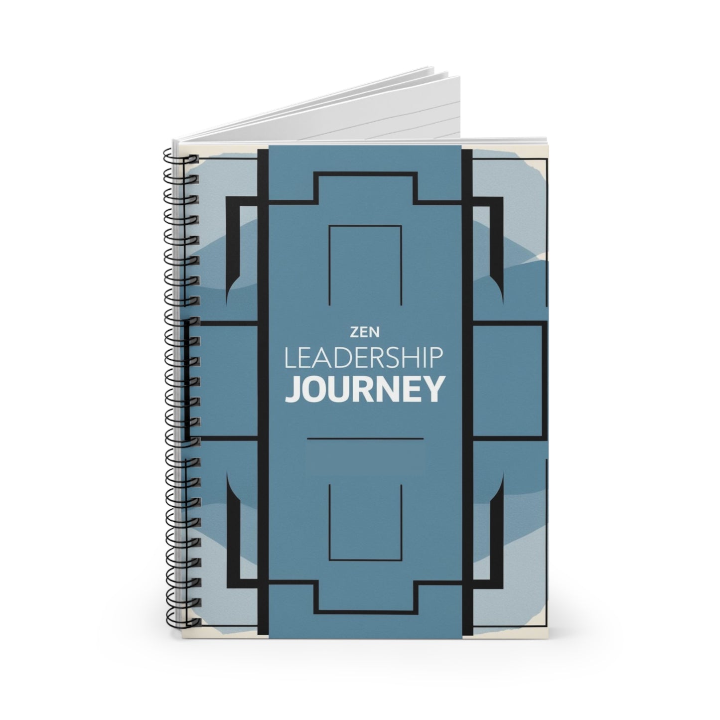 Organized Tranquility | Spiral Notebook - Ruled Line