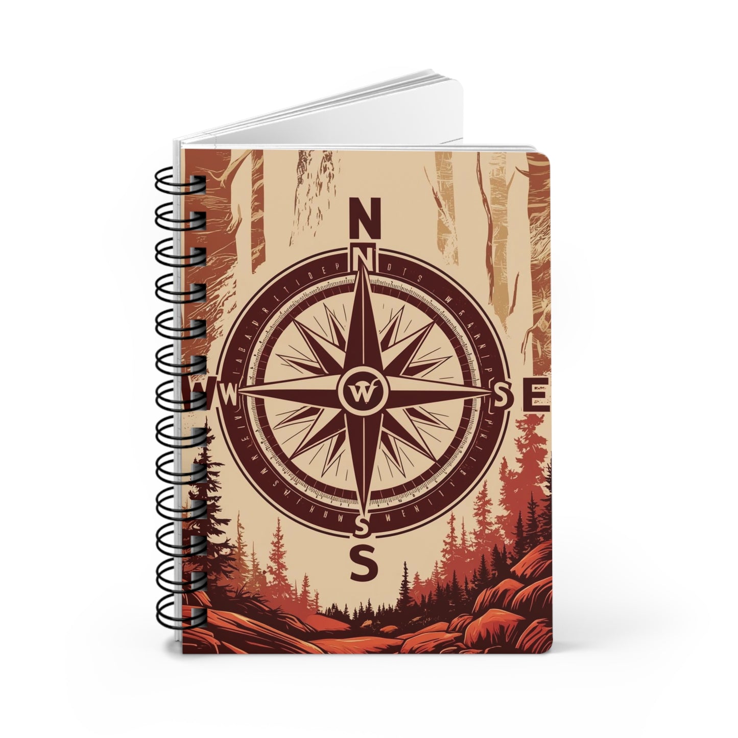 Don't Get Lost | Spiral Bound Journal