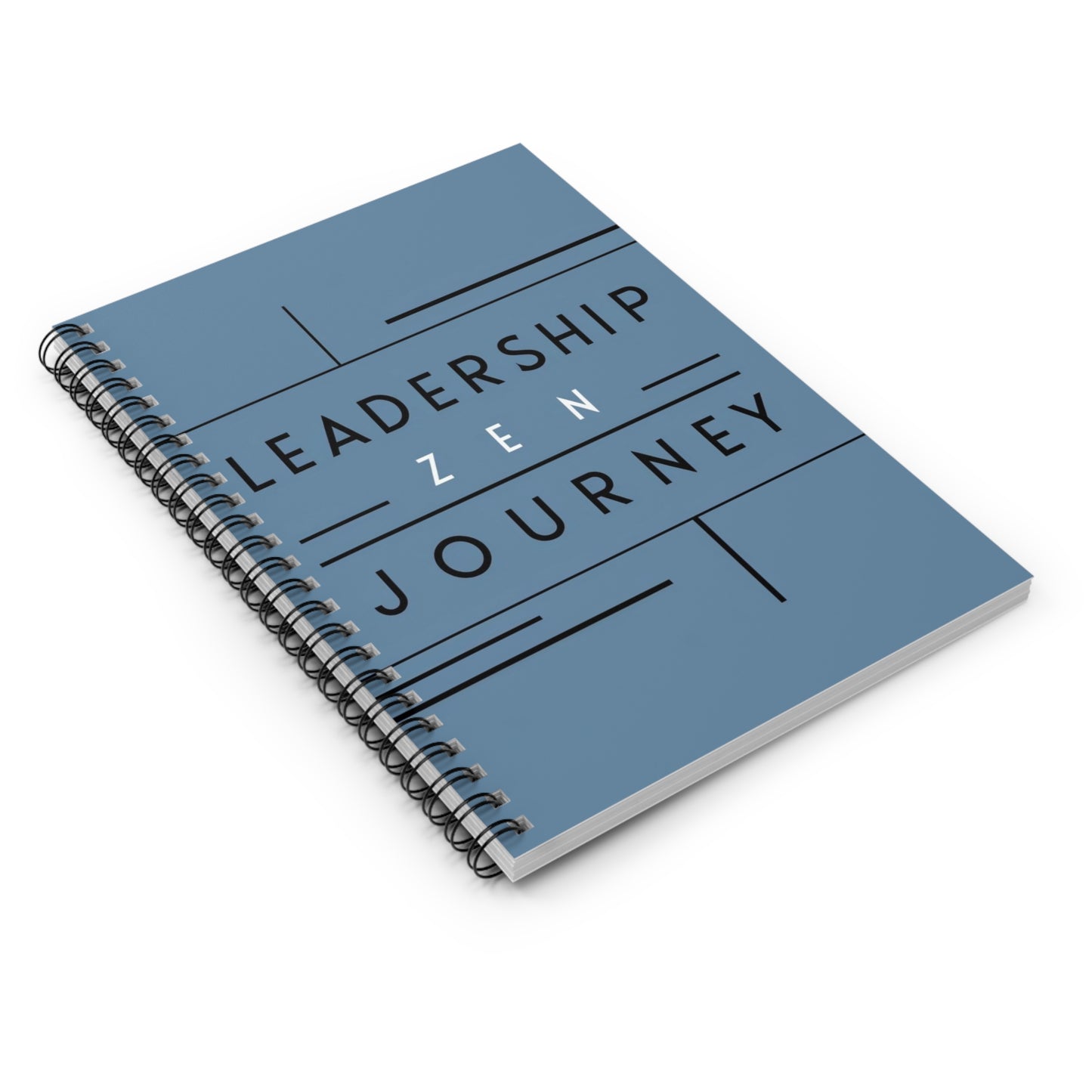 I Wish I Was Organized as These Lines | Spiral Notebook - Ruled Line