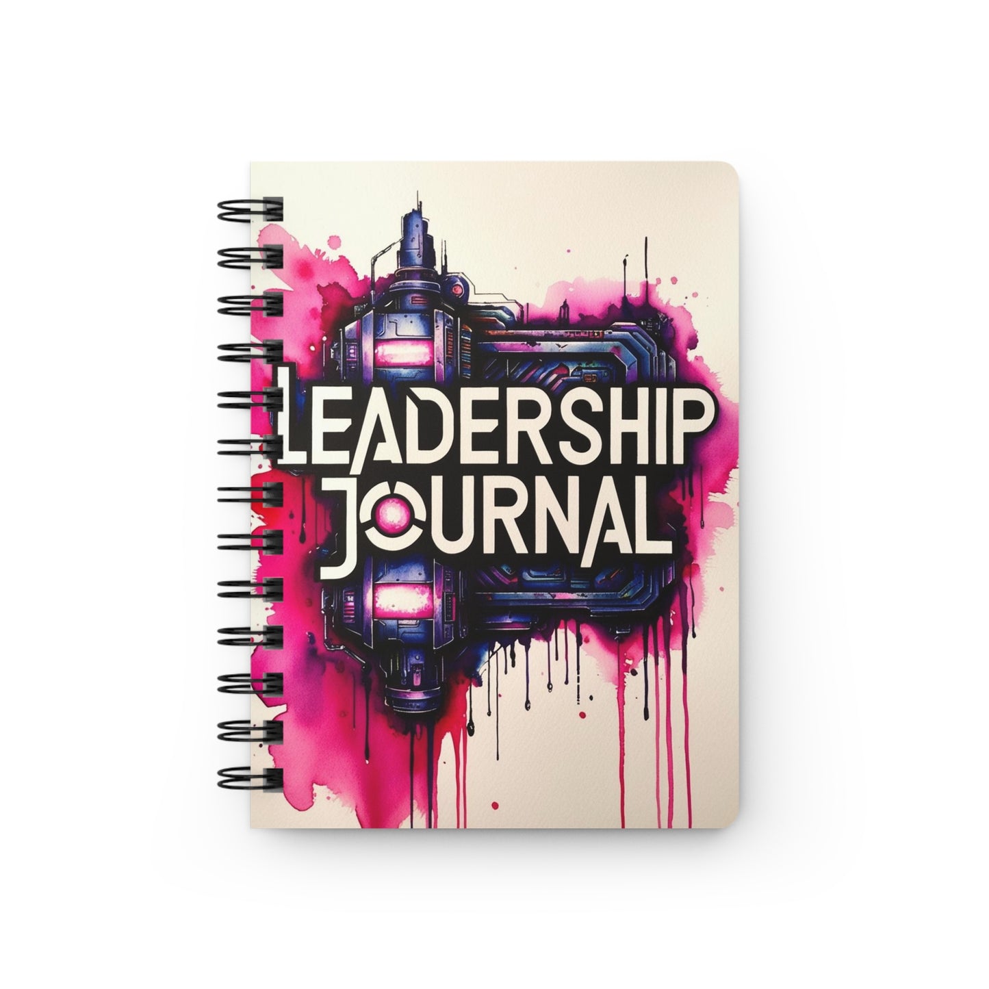 Dripping With Enthusiasm | Spiral Bound Journal