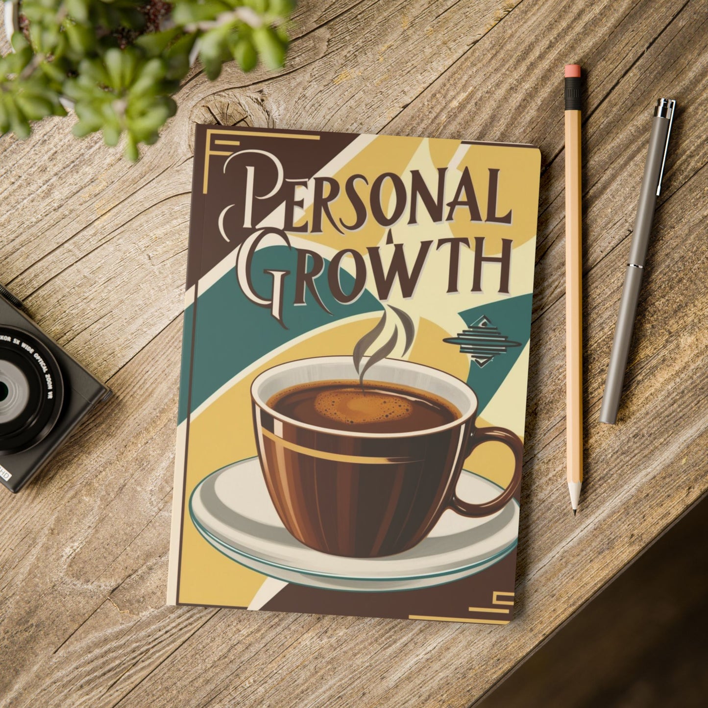 Now With More Caffeine | Softcover Journal (with Inside Prints)