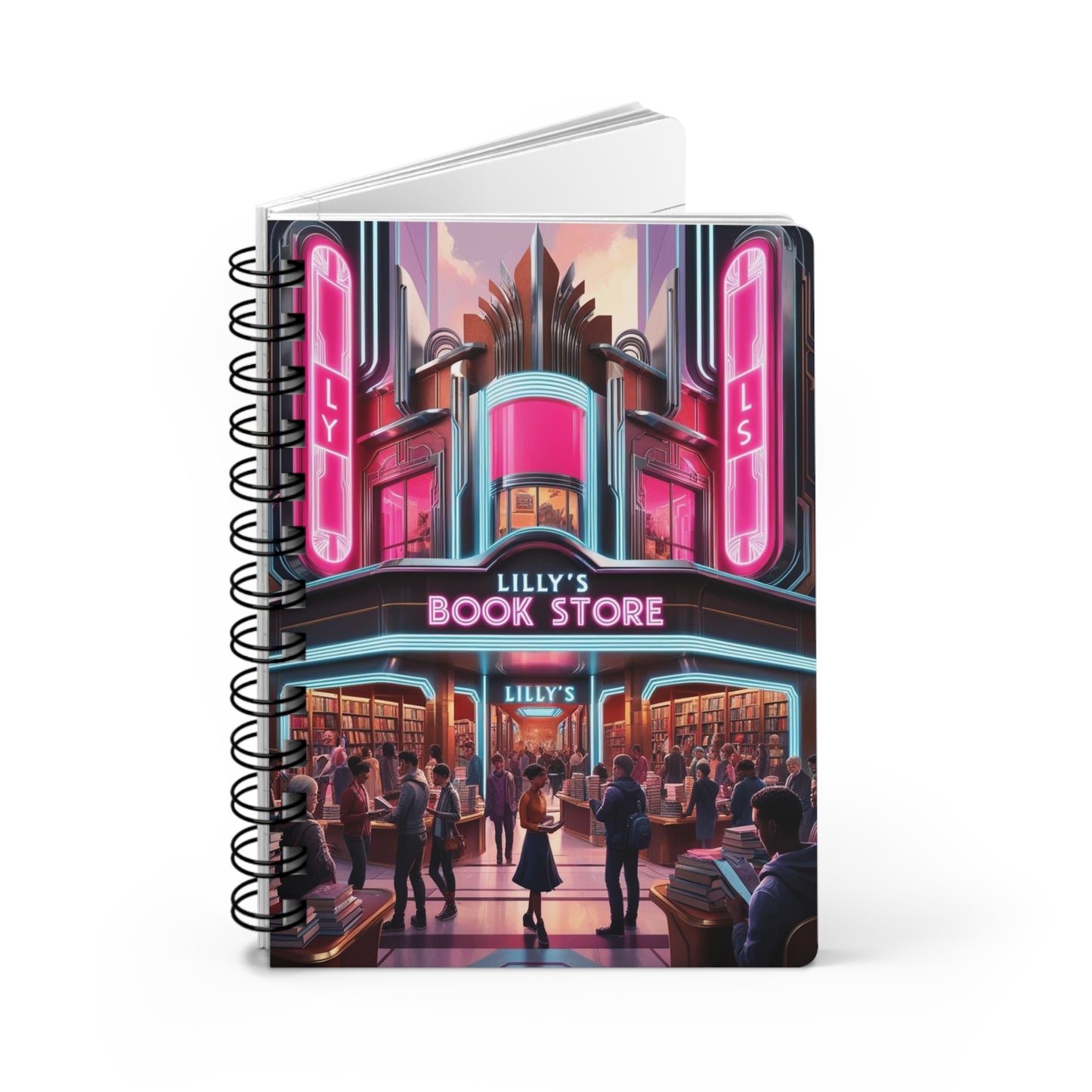 Chaotic Dance of Progress | Spiral Bound Journal