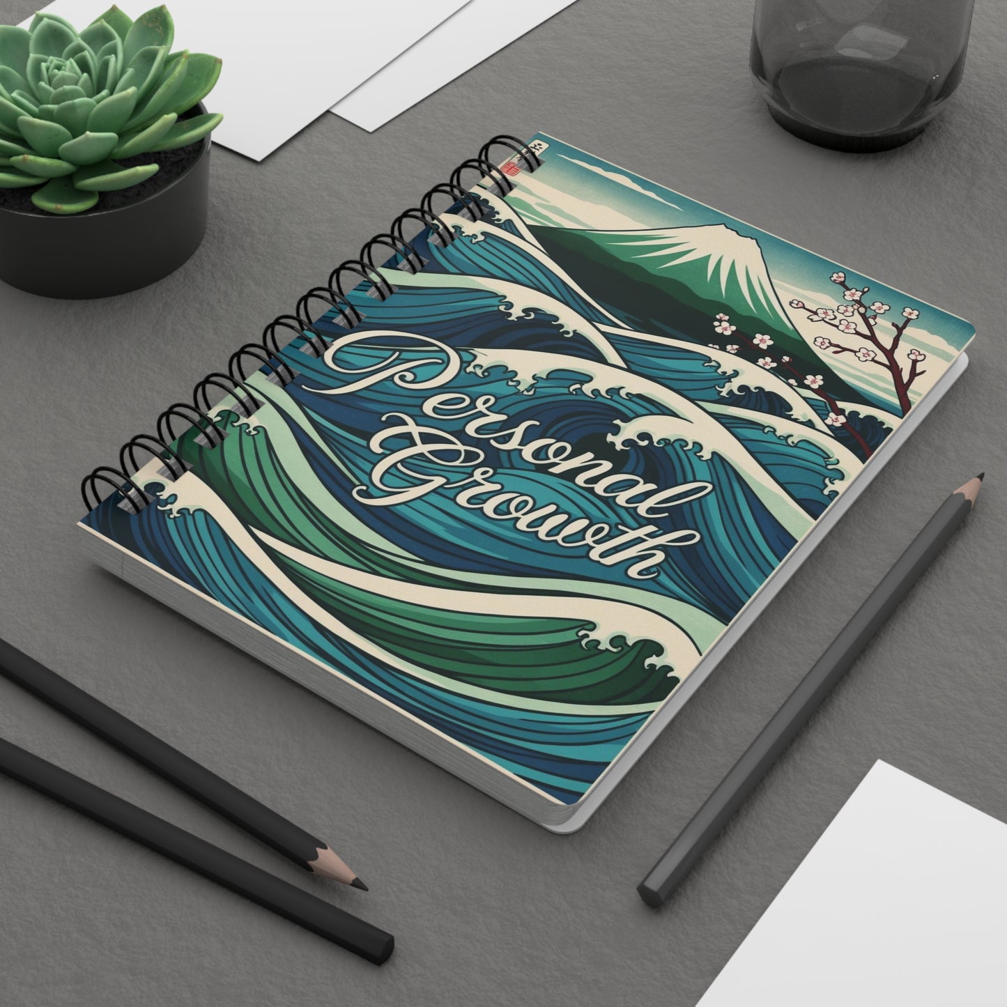 Nature's Breath Flows Free | Spiral Bound Journal