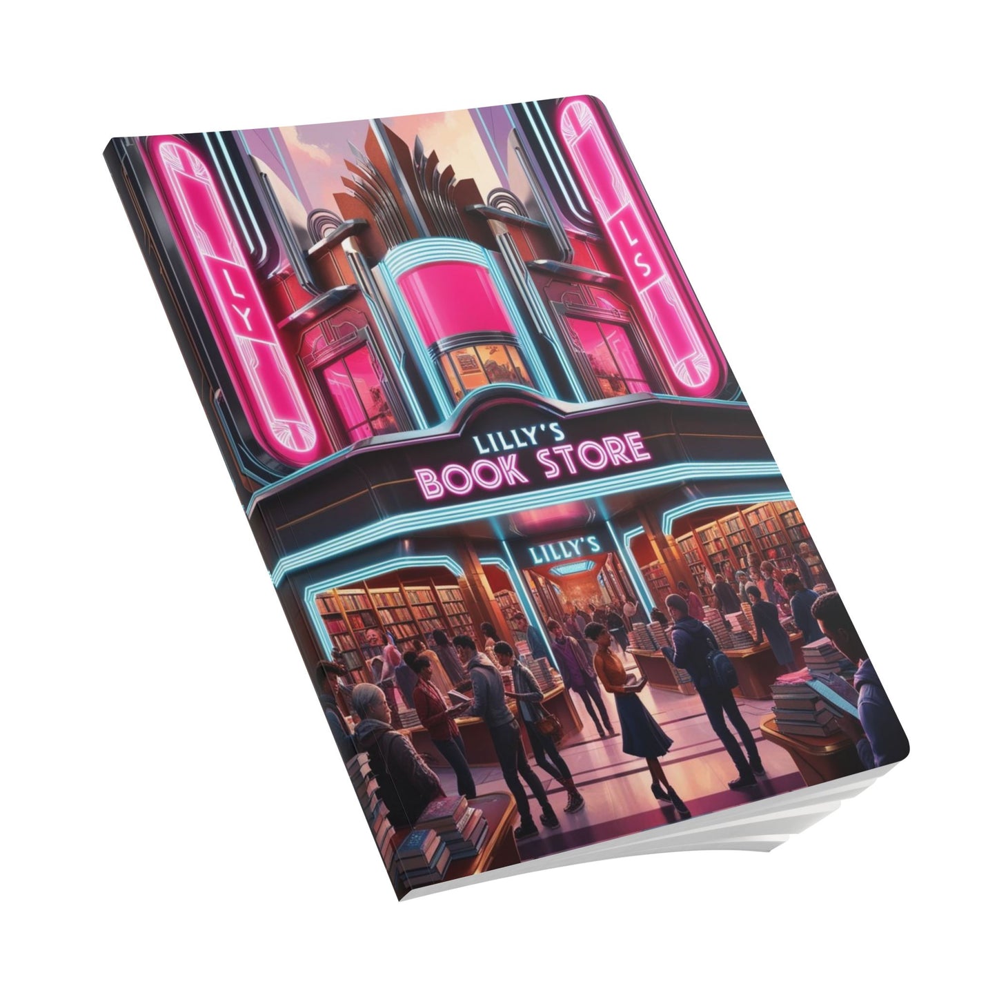 Chaotic Dance of Progress | Softcover Journal (with Inside Prints)
