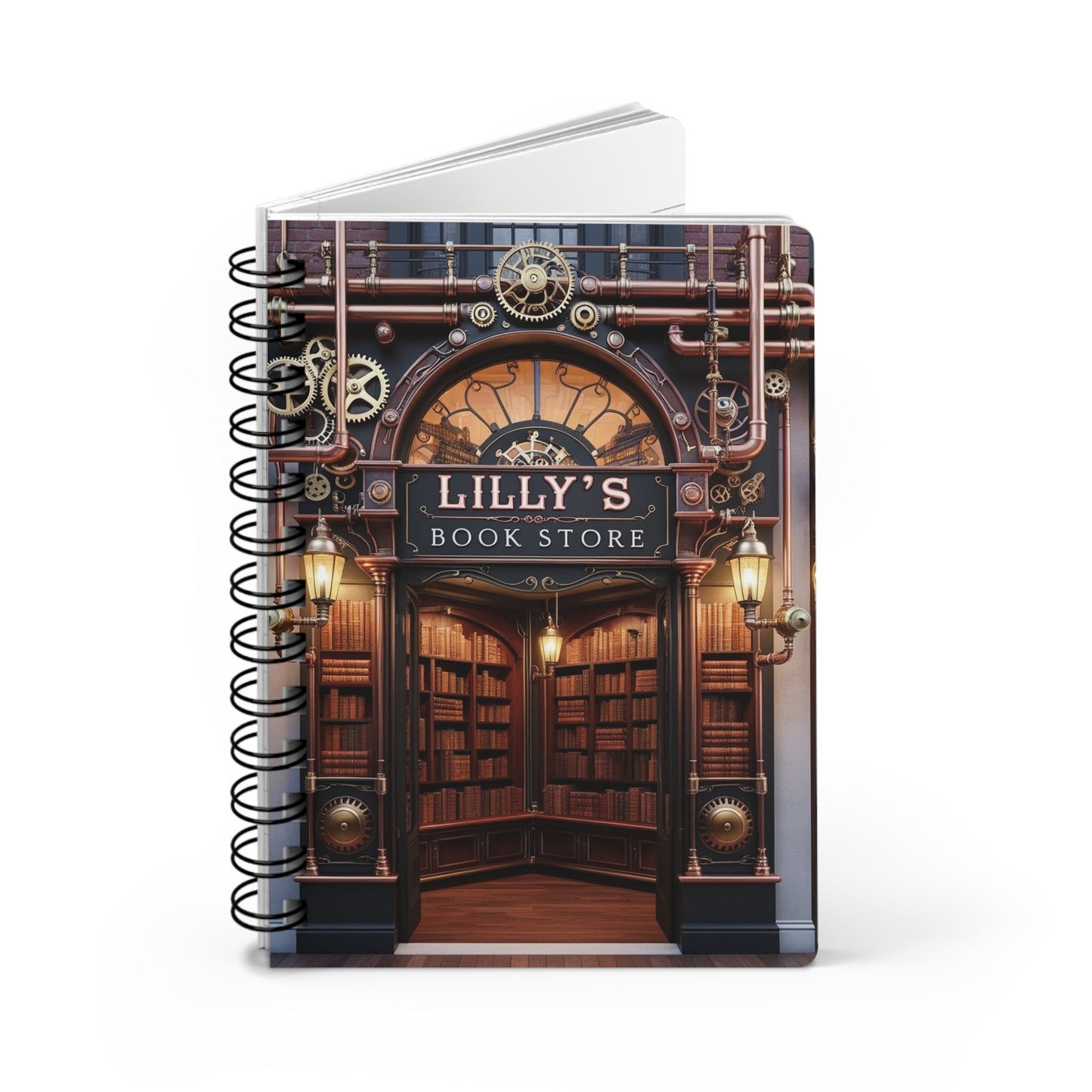 Airships Crossed the Sky | Spiral Bound Journal