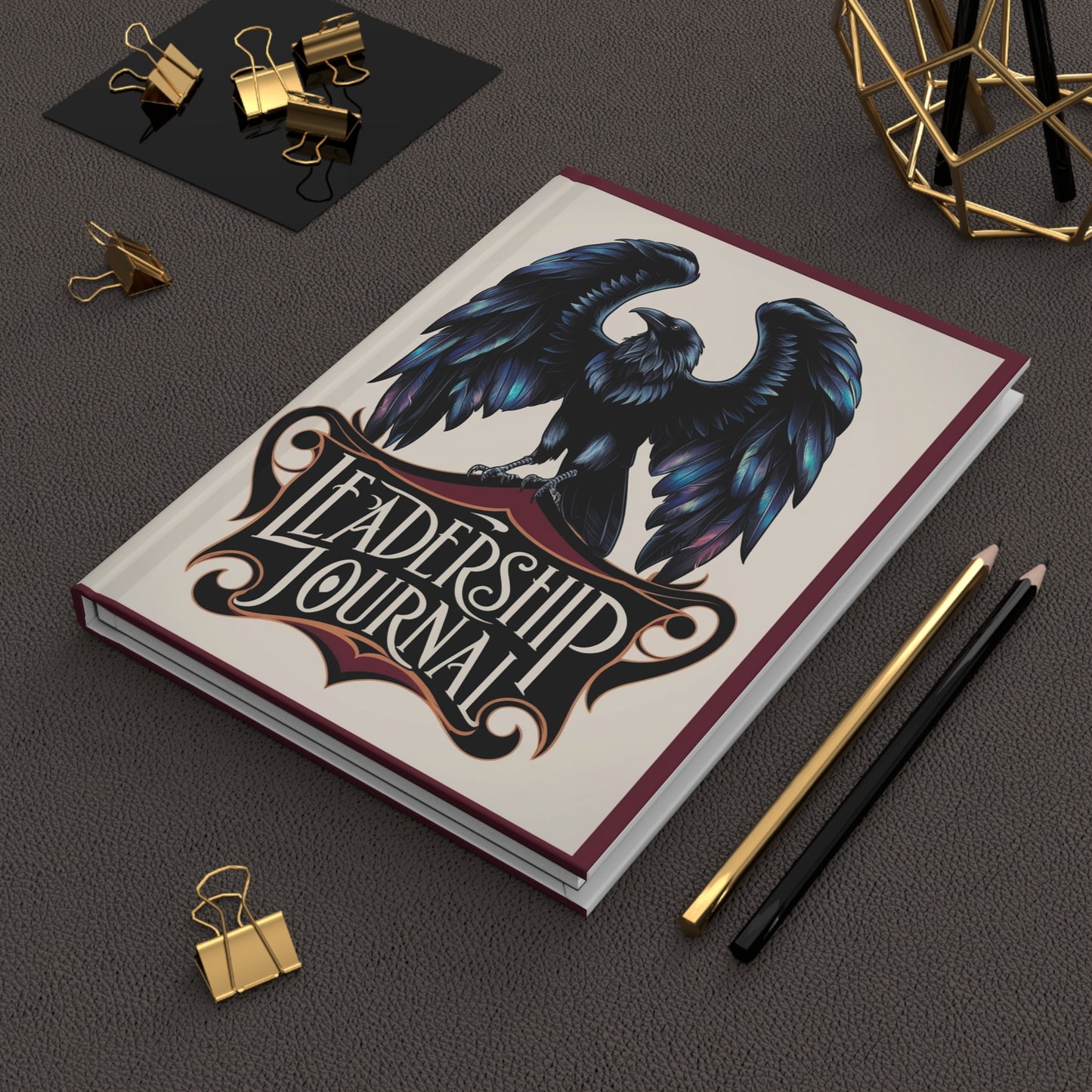 Triumphant Raven | Hardcover Journal Matte
