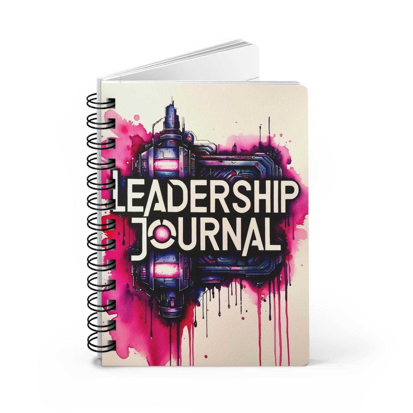 Dripping With Enthusiasm | Spiral Bound Journal