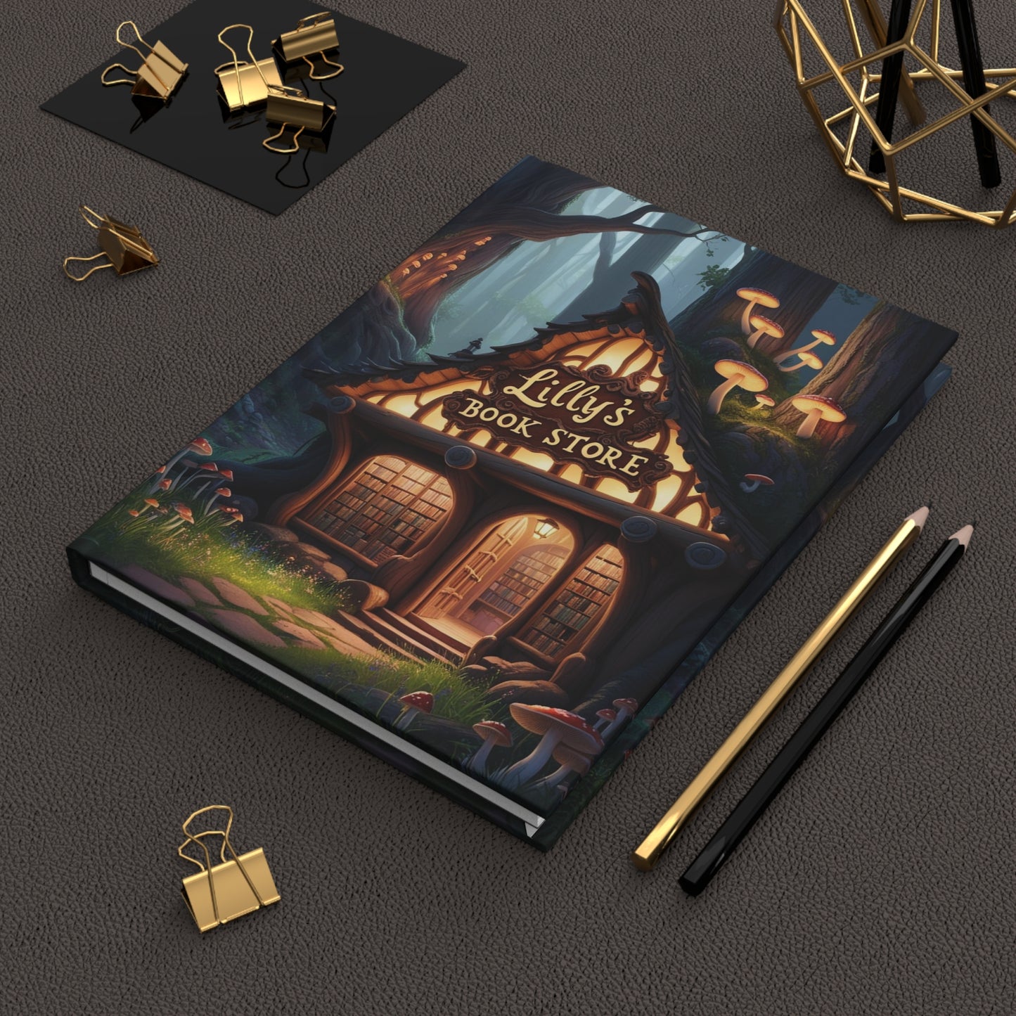 Enchanting Mushrooms | Hardcover Journal Matte