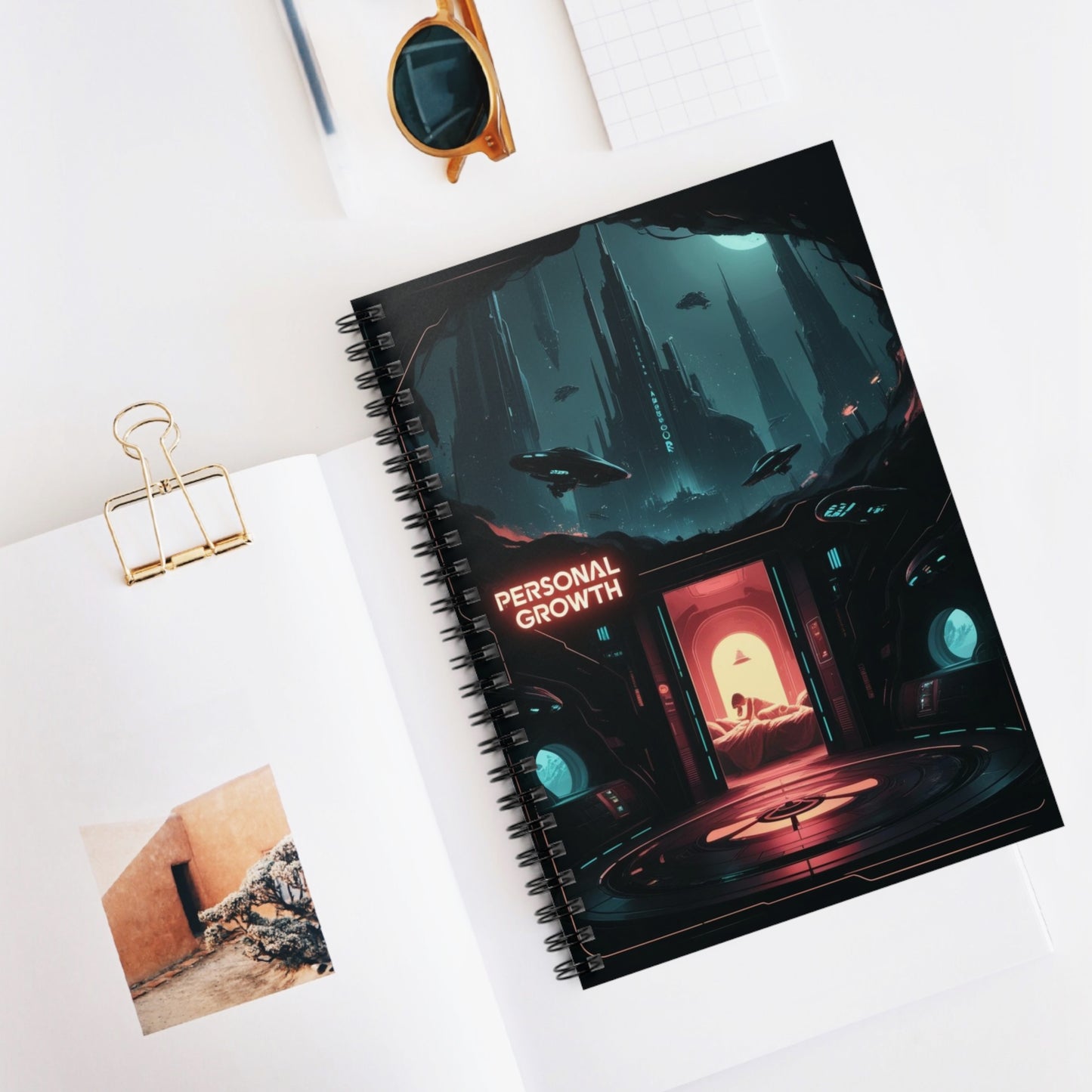 Something Brewing Back There | Spiral Notebook - Ruled Line