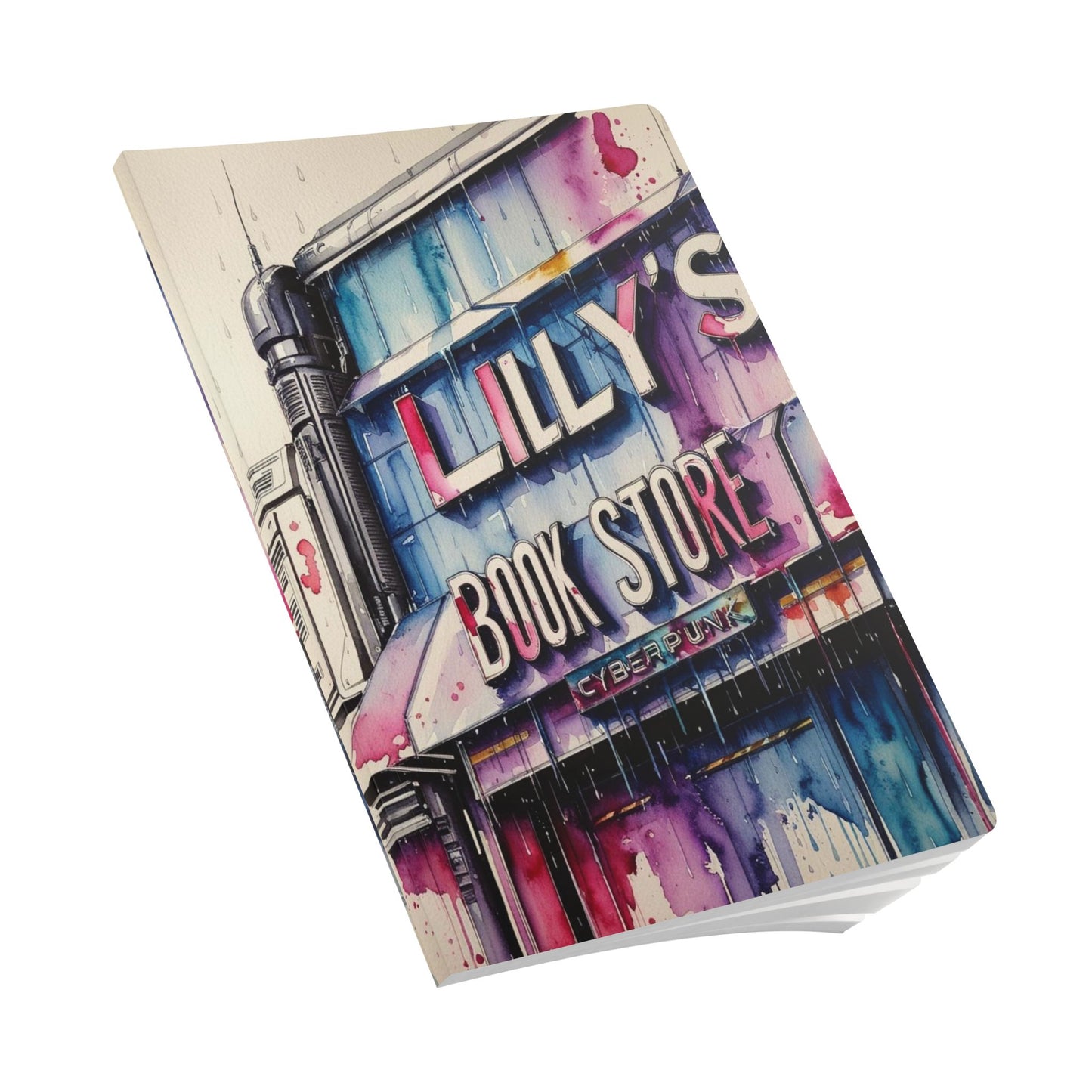 Lilly's Book Store | Softcover Journal (with Inside Prints)