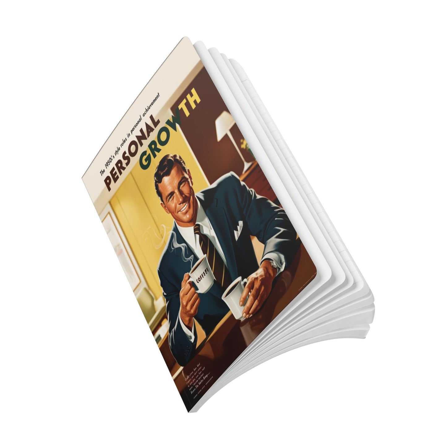 You, Too, Can Double Fist Coffee | Softcover Journal (with Inside Prints)