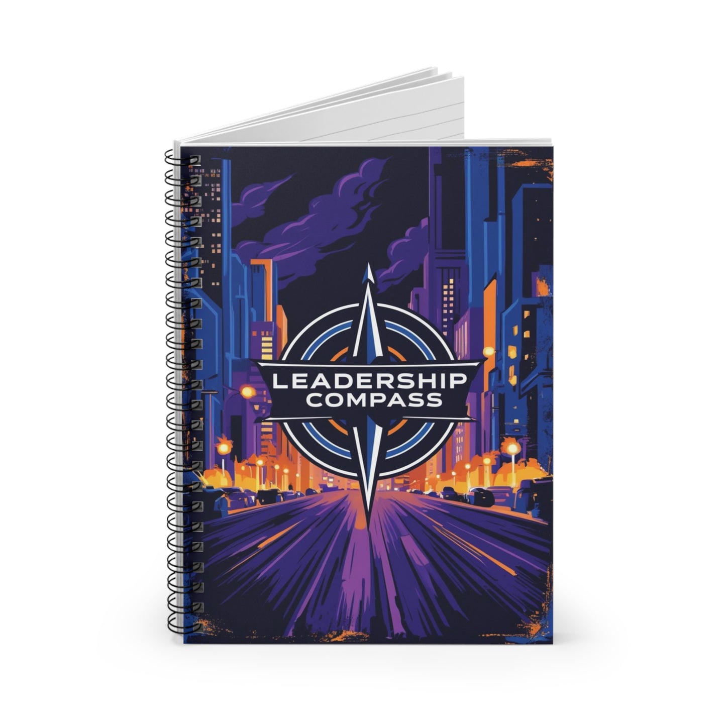 Awake at Night | Spiral Notebook - Ruled Line