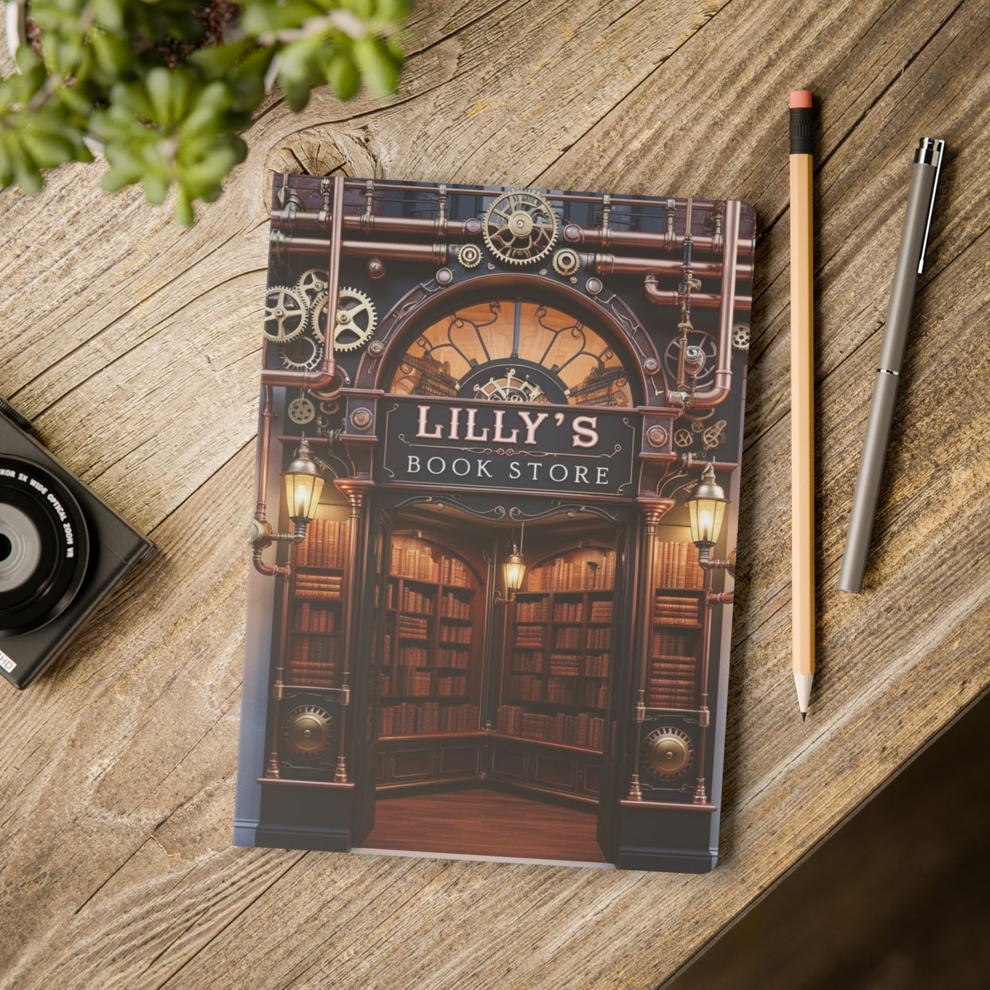 Airships Crossed the Sky | Softcover Journal (with Inside Prints)