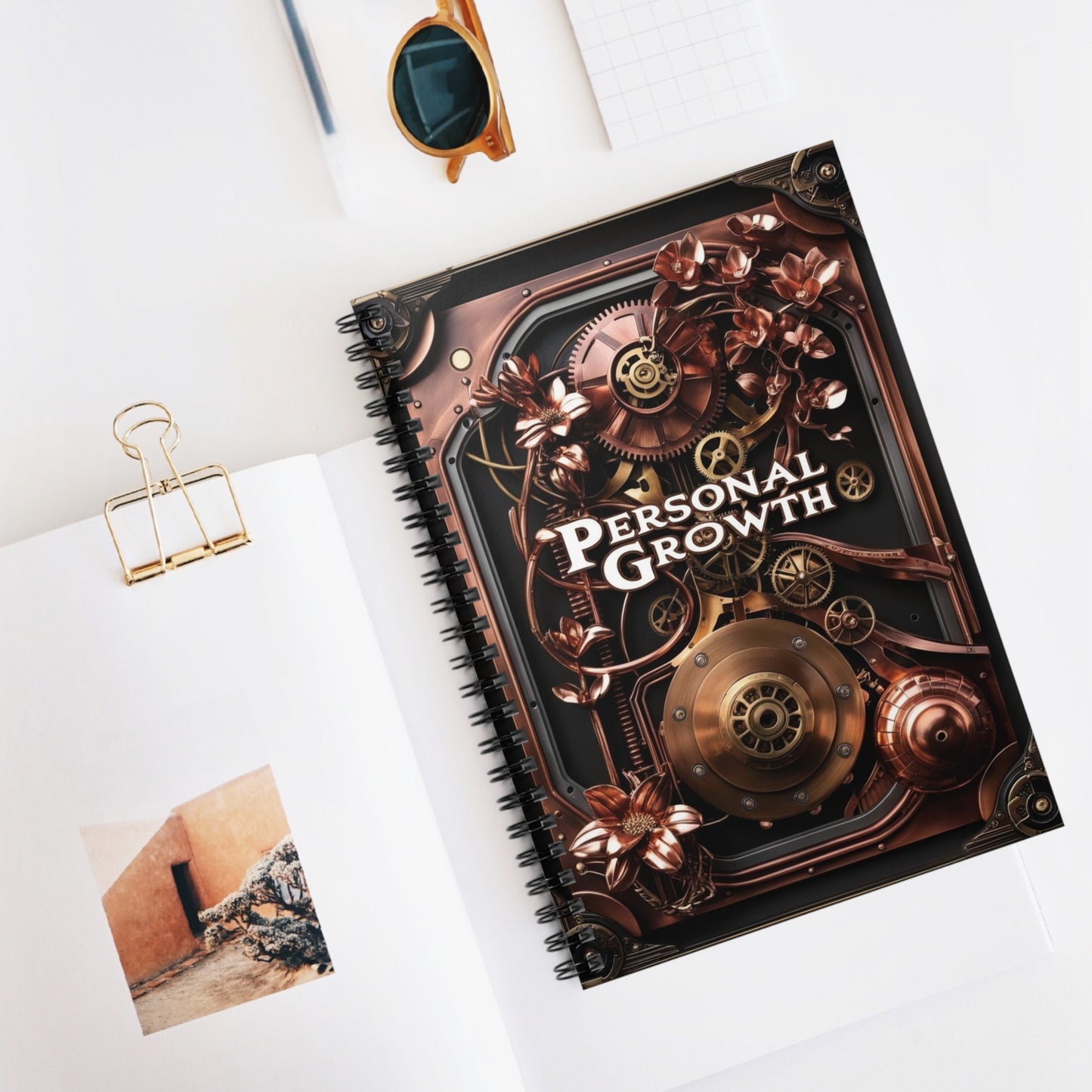 Winds of Brass and Love | Spiral Notebook - Ruled Line