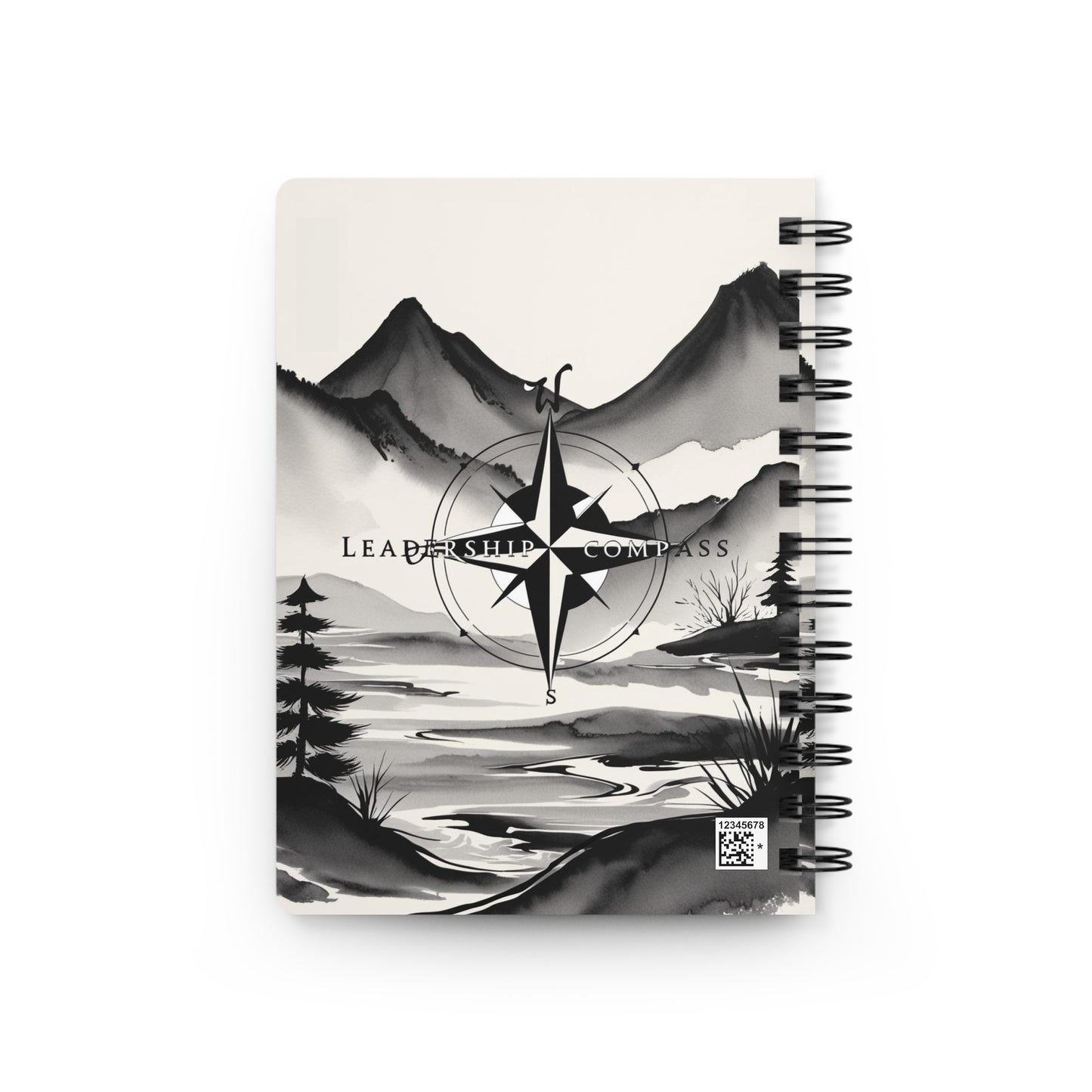 Night's Embrace Unfolds | Spiral Bound Journal