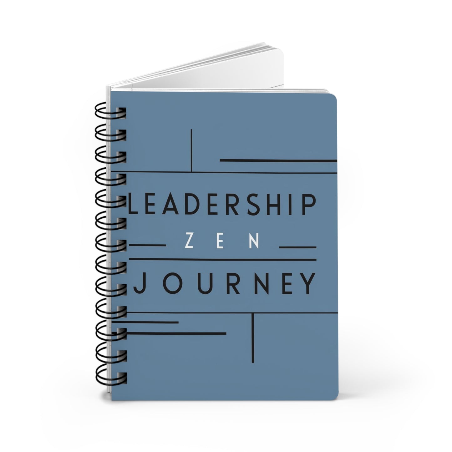 I Wish I Was Organized as These Lines | Spiral Bound Journal