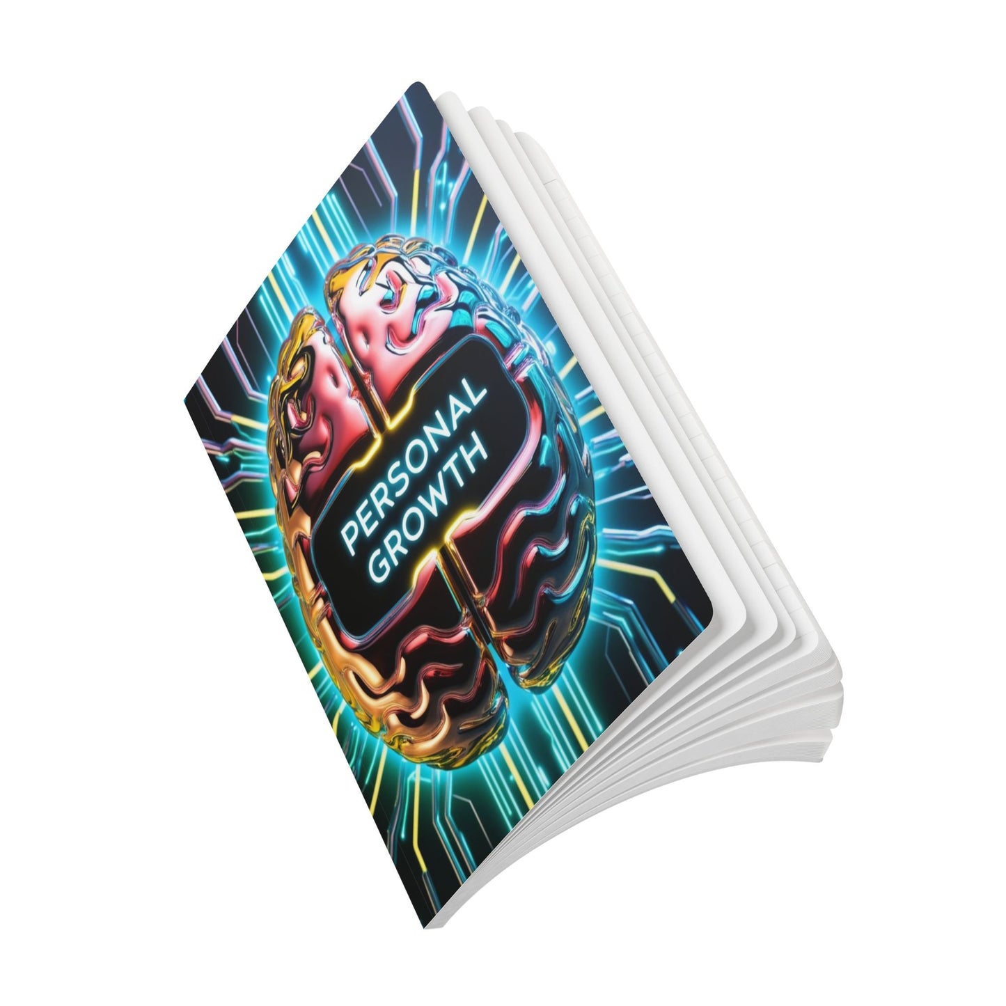 Ready for Input | Softcover Journal (with Inside Prints)