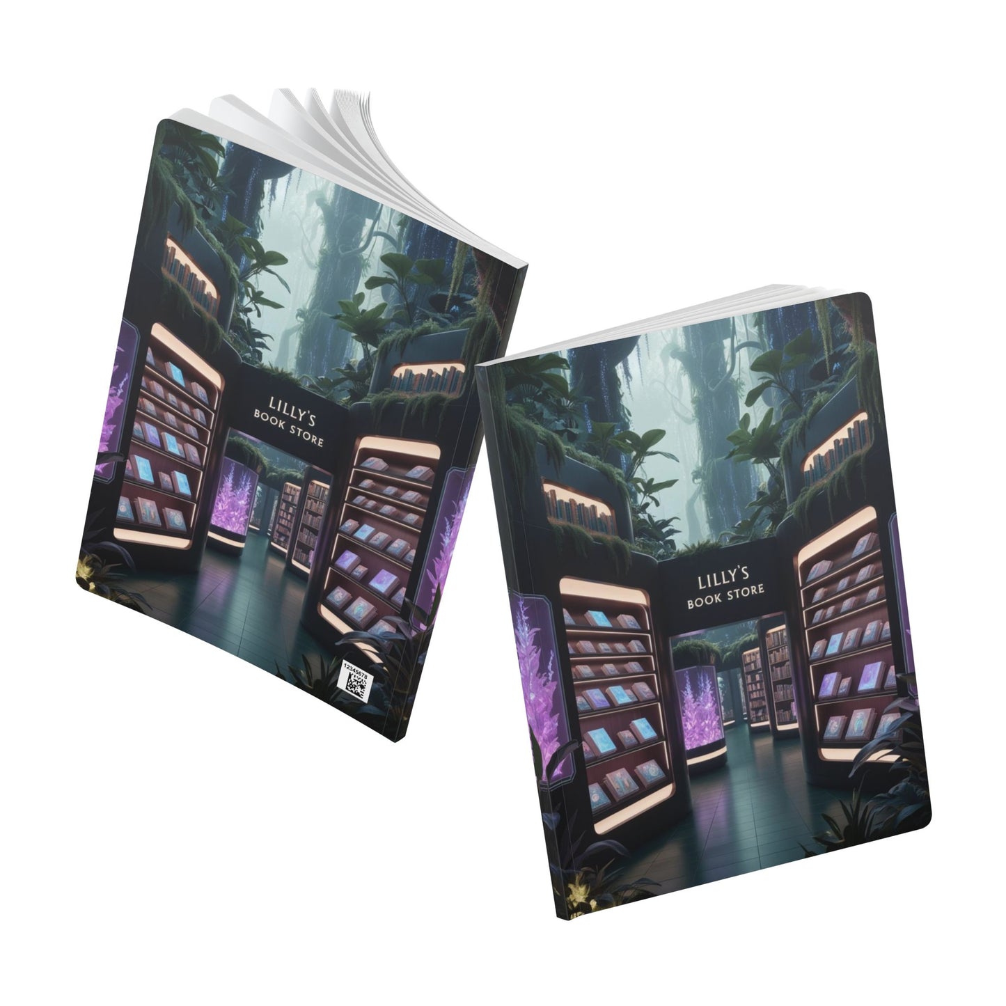 Gentle Rain in the Forest | Softcover Journal (with Inside Prints)