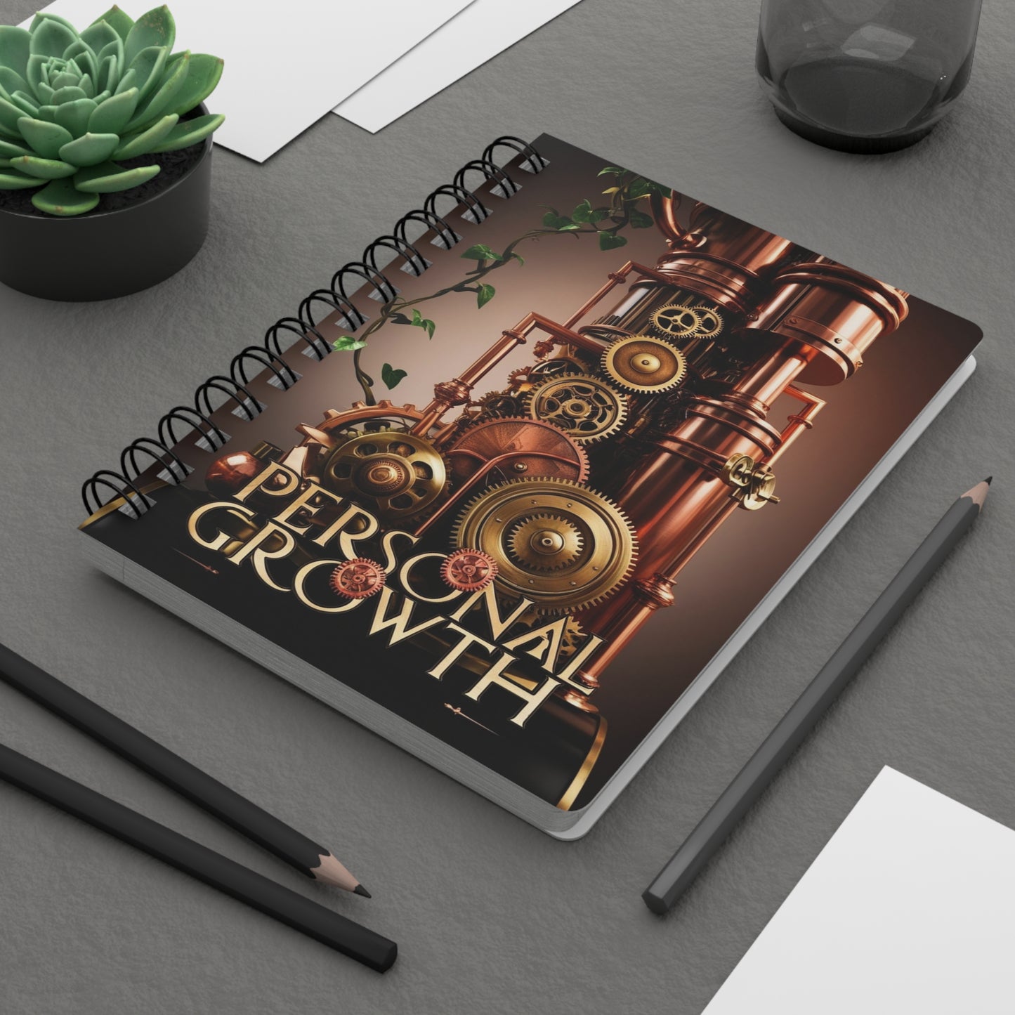Command the Airship | Spiral Bound Journal