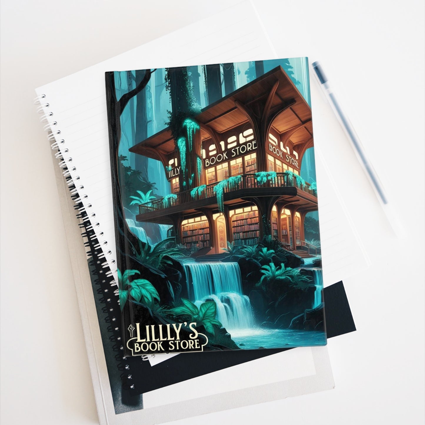 Blue Flowing Water | Journal - Blank