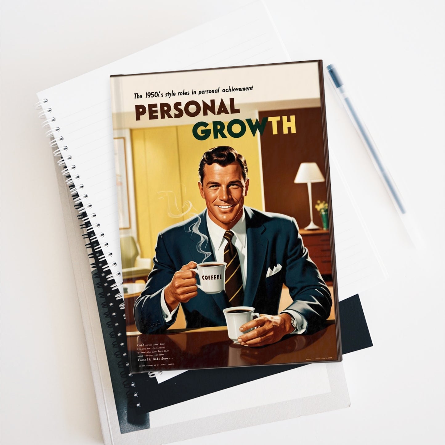You, Too, Can Double Fist Coffee | Journal - Blank
