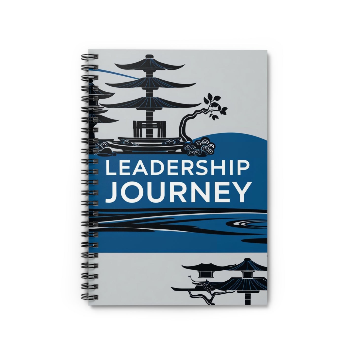 Calmly Thinking About the Wind | Spiral Notebook - Ruled Line