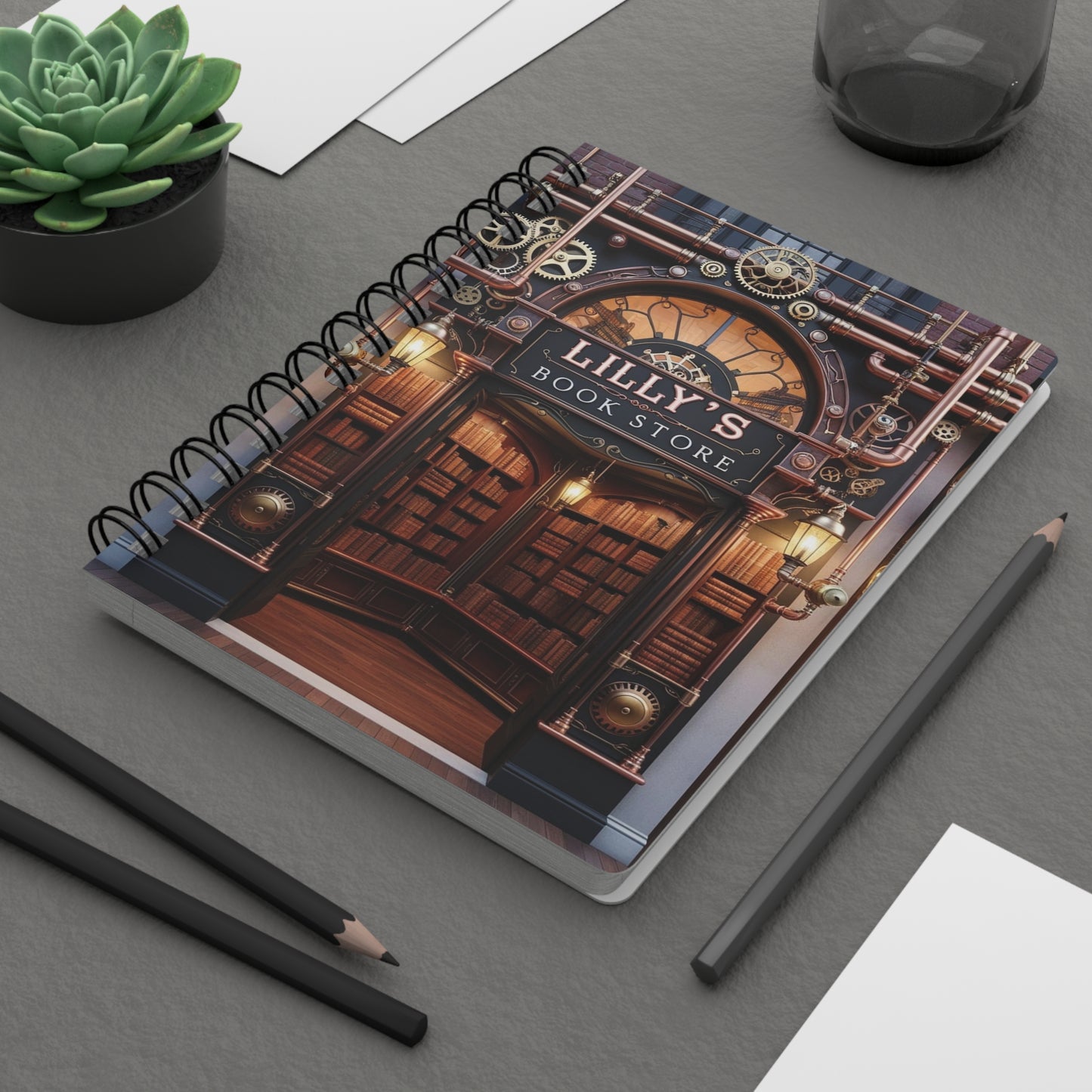 Airships Crossed the Sky | Spiral Bound Journal