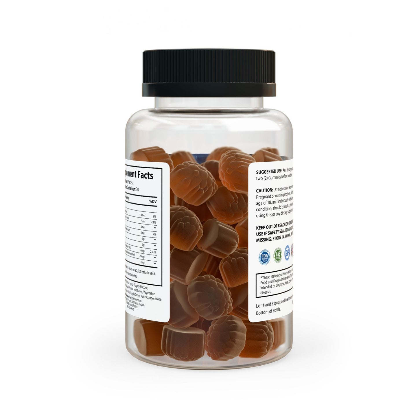 Sleep Well Gummies (60 Gummies) | Weary Night Collection