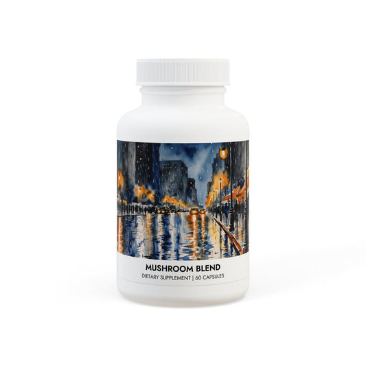 Mushroom Blend Supplement (60 Capsules) | Weary Night Collection